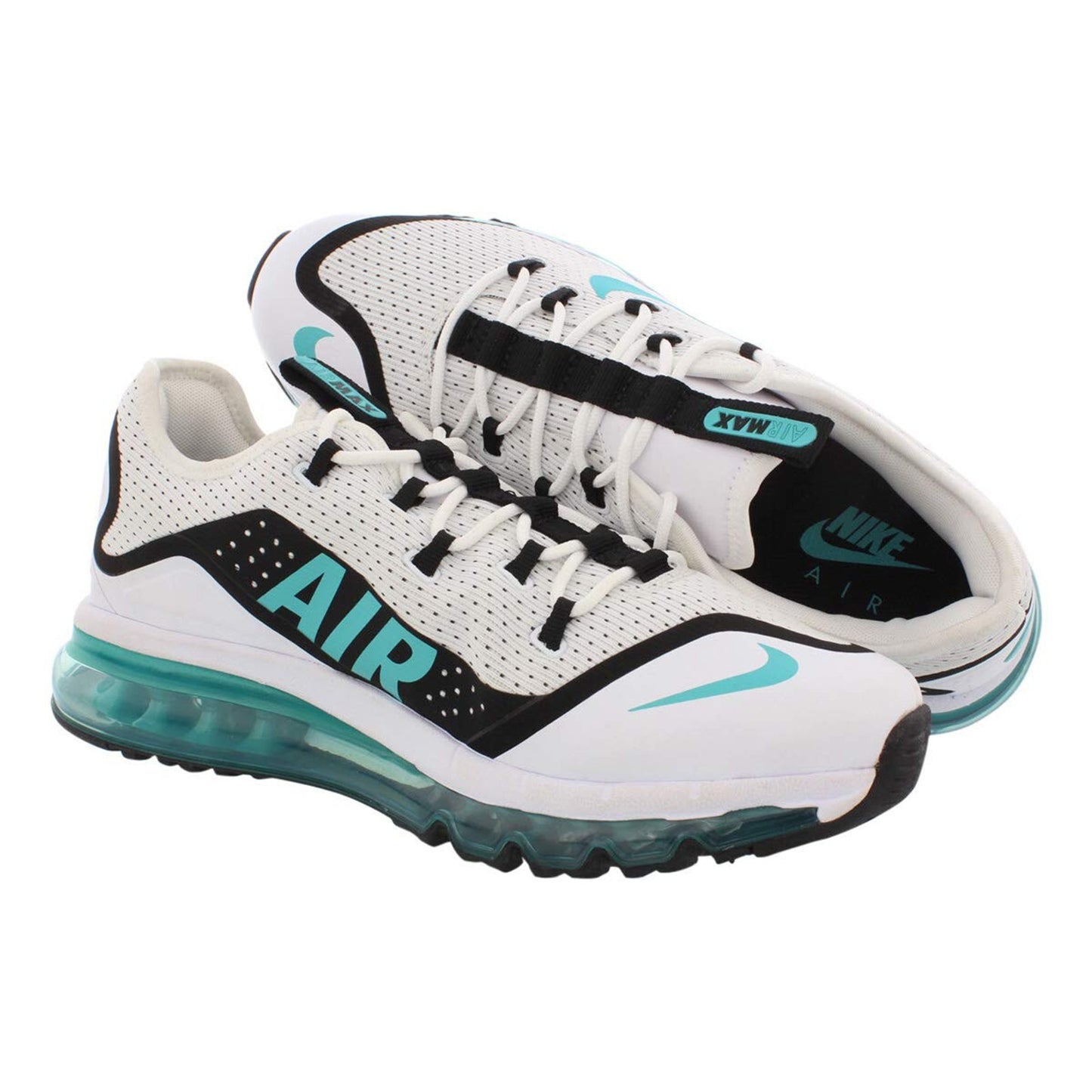 Nike Air Max More Mens Running Shoes White/Dusty Cactus Size 11.5 M