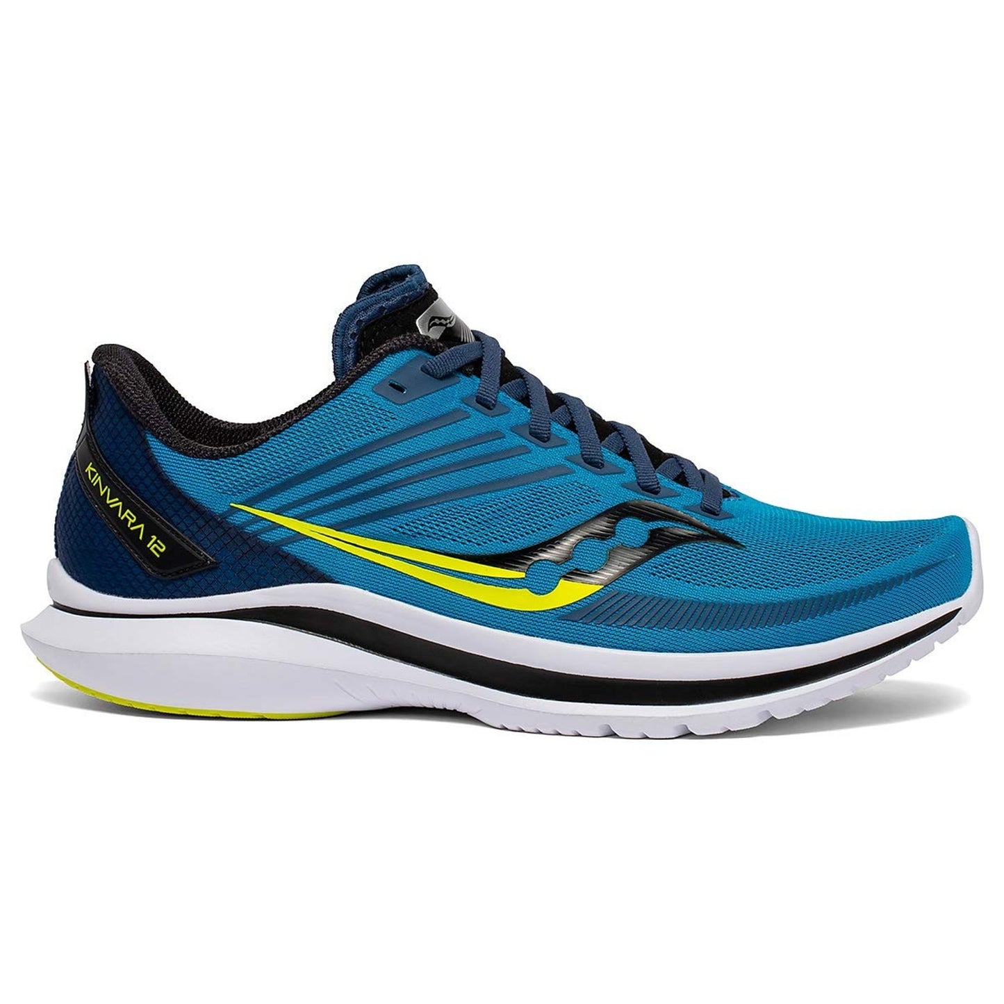 Saucony Kinvara 12 - Men's Sneaker Shoes Cobalt/Citrus Size 12 M
