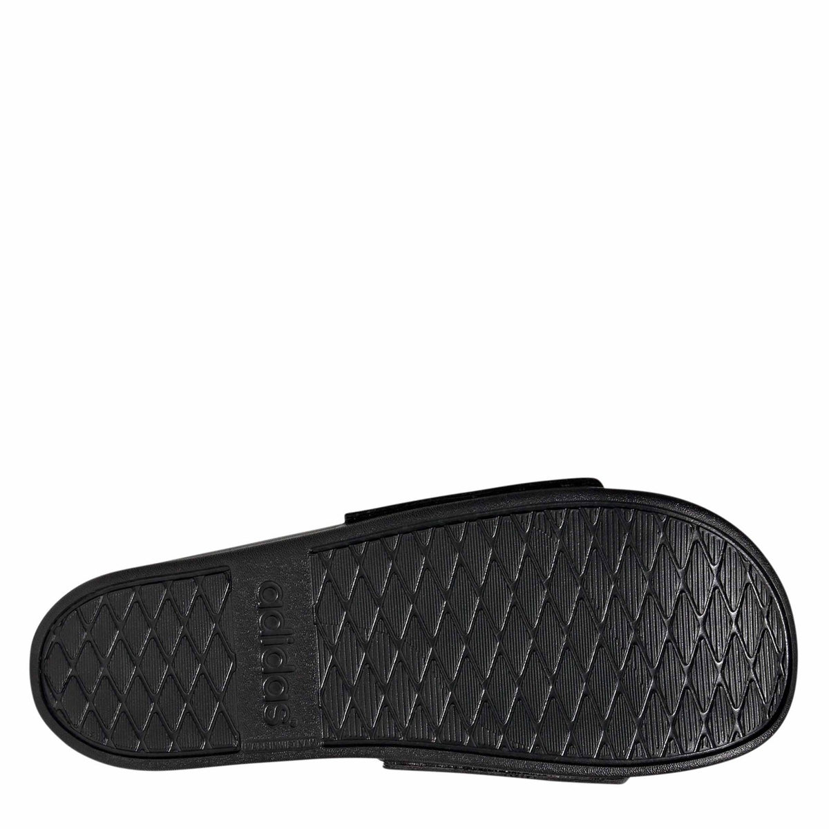 adidas Adilette Comfort Cloudfoam Slides Sandals black white Men 10 WMN 11