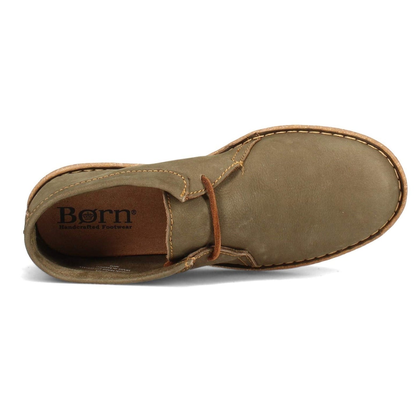 Born Nuala Nubuck Leather Suede Women Shoes Green Size 8 M