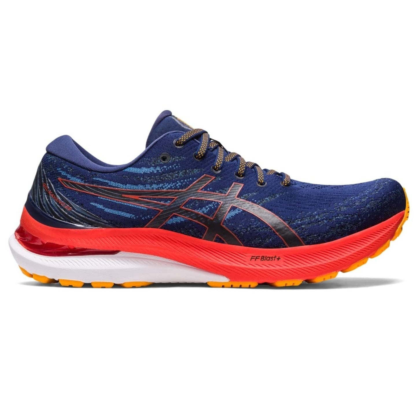 ASICS Gel-Kayano 29 Men's Running Shoes Deep Ocean/Cherry Tomato Size 7 M