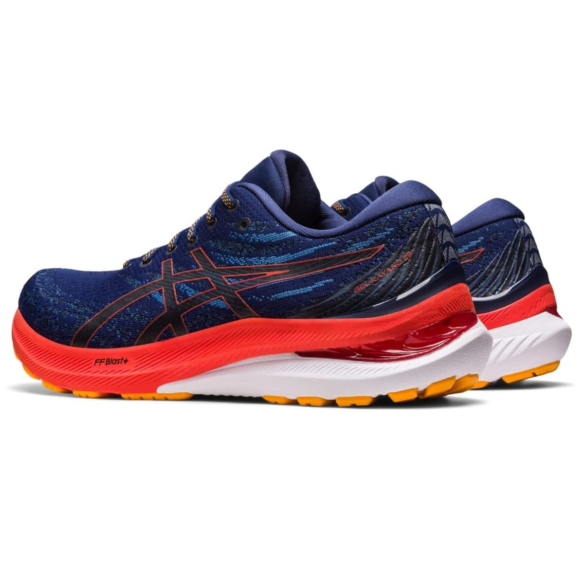 ASICS Gel-Kayano 29 Men's Running Shoes Deep Ocean/Cherry Tomato Size 7 M