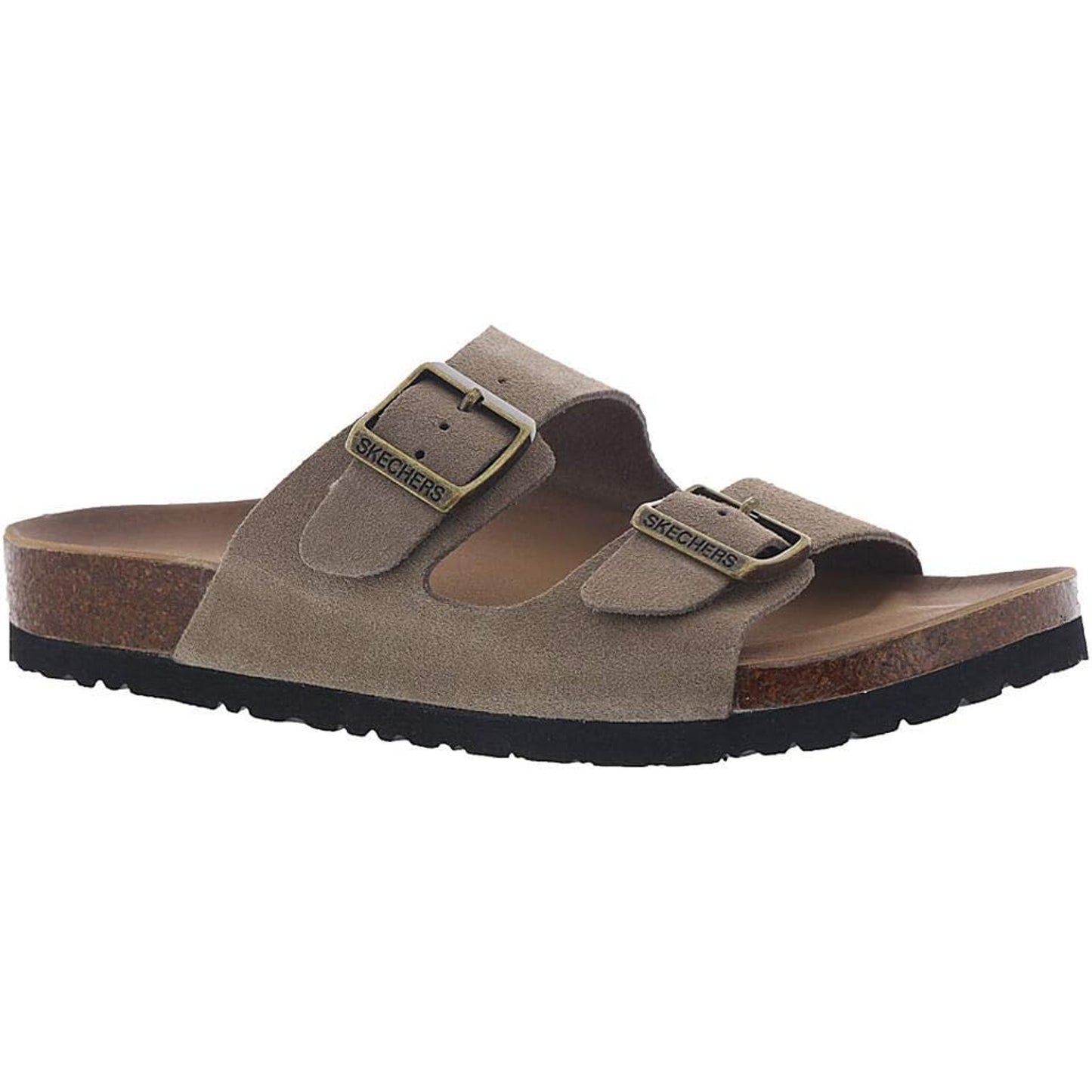 Skechers Luxe Foam Relaxed Fit Women's Sandals Taupe Granola Size 10 M