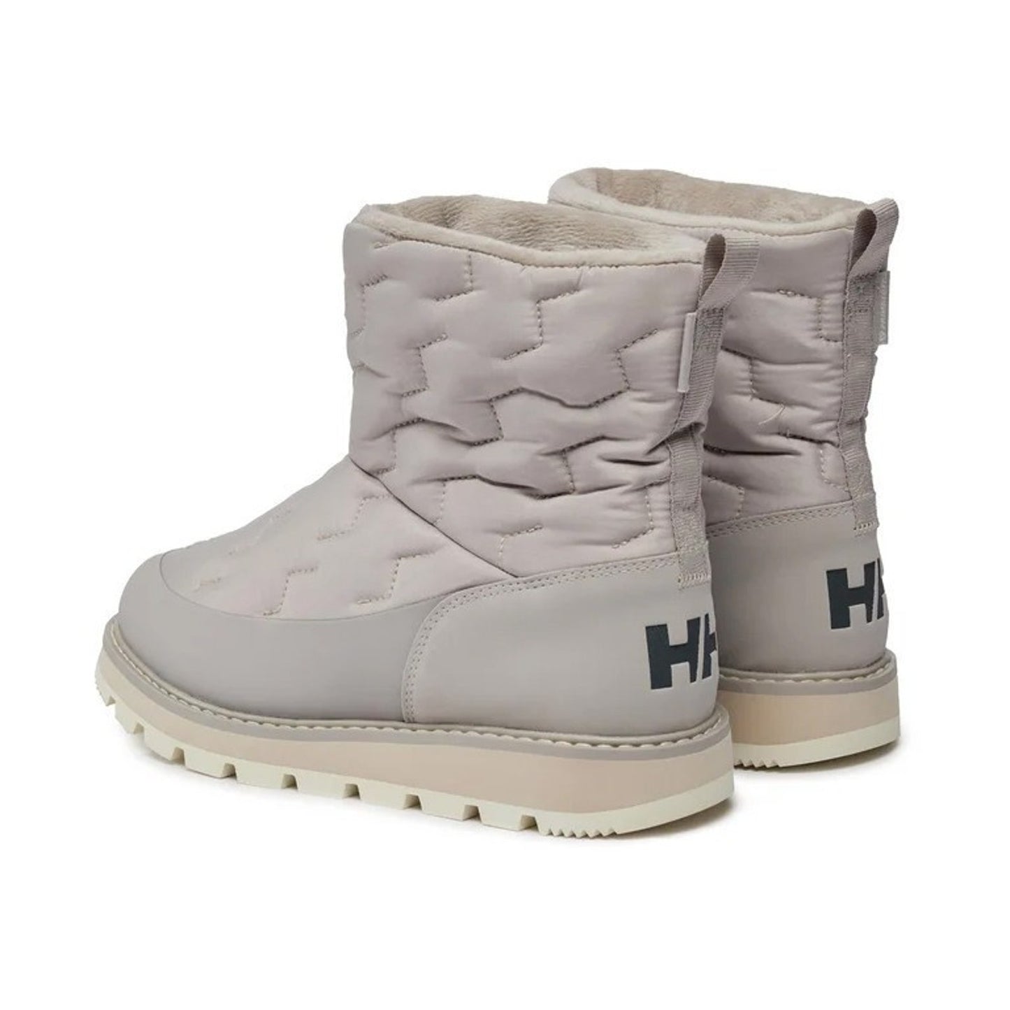 Helly Hansen Beloved 2.0 Insulated Winter Snow Boots Grey Cream Women’s Size 9.5
