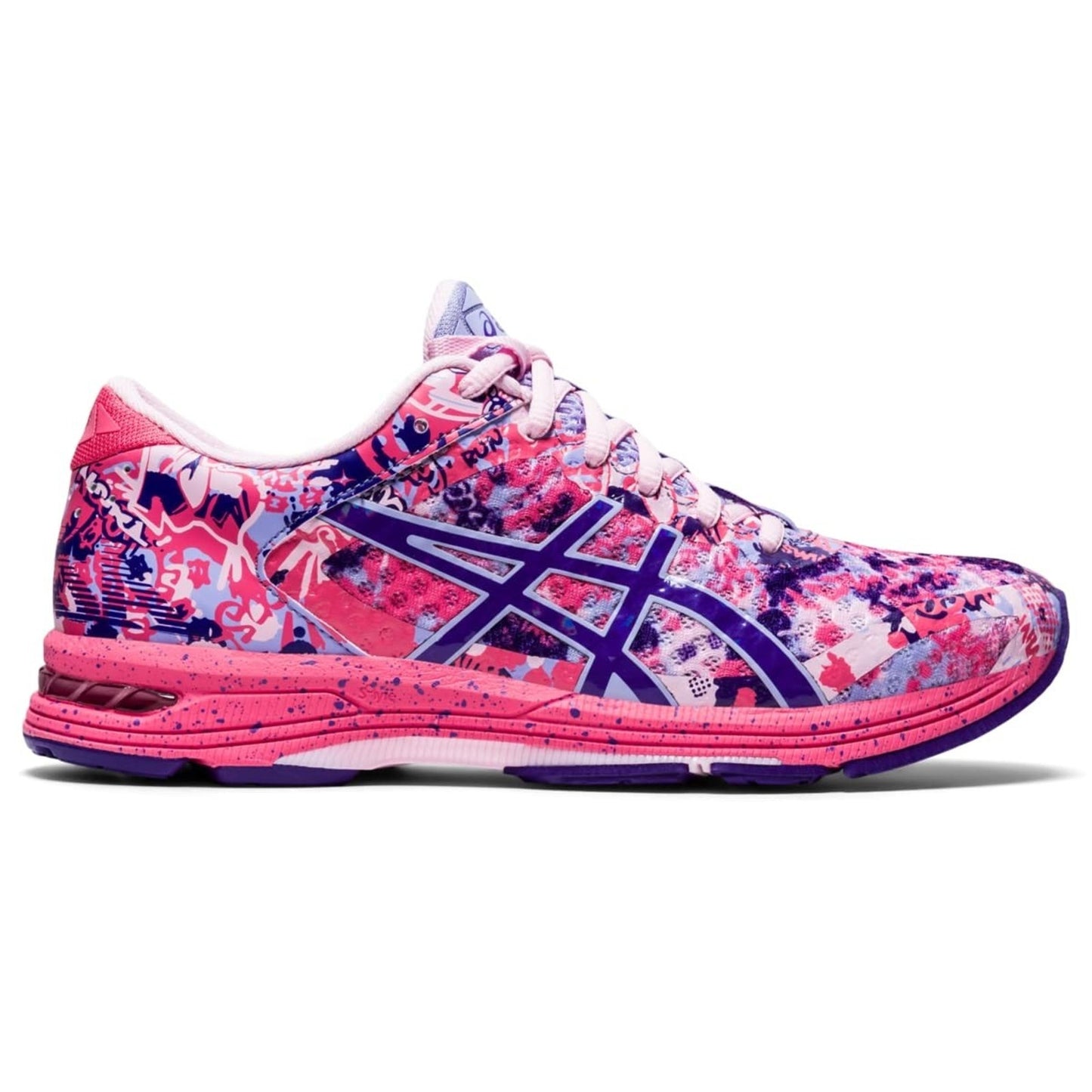ASICS Noosa Tri 11 Women's Running Shoes Athletic 8.5, Pink Cameo/Gentry Purple