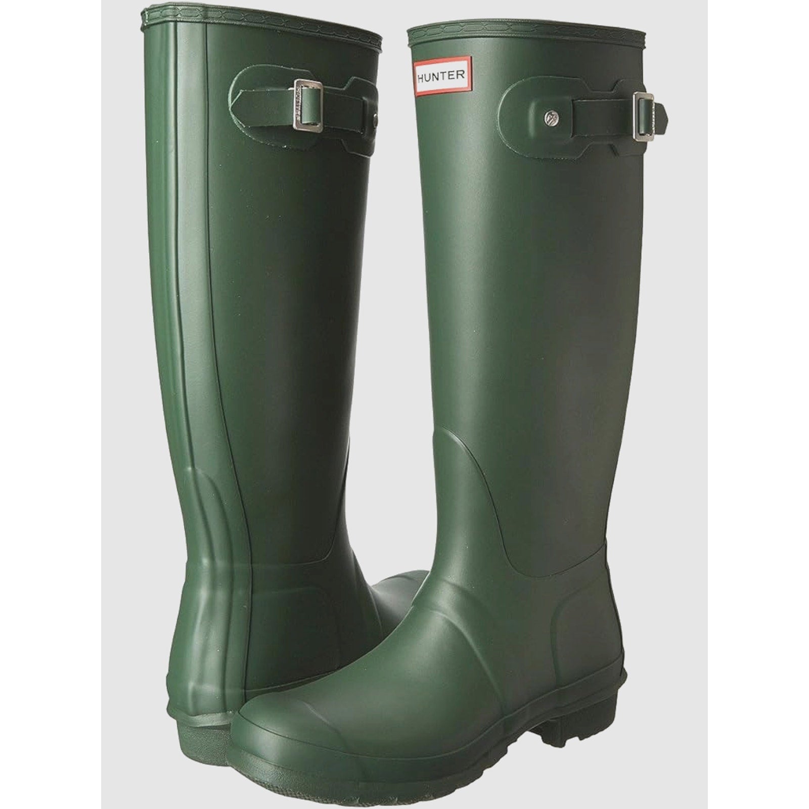Hunter Women's Original Tall Rain Boots Waterproof , Hunter Green, Size 9 Hunter