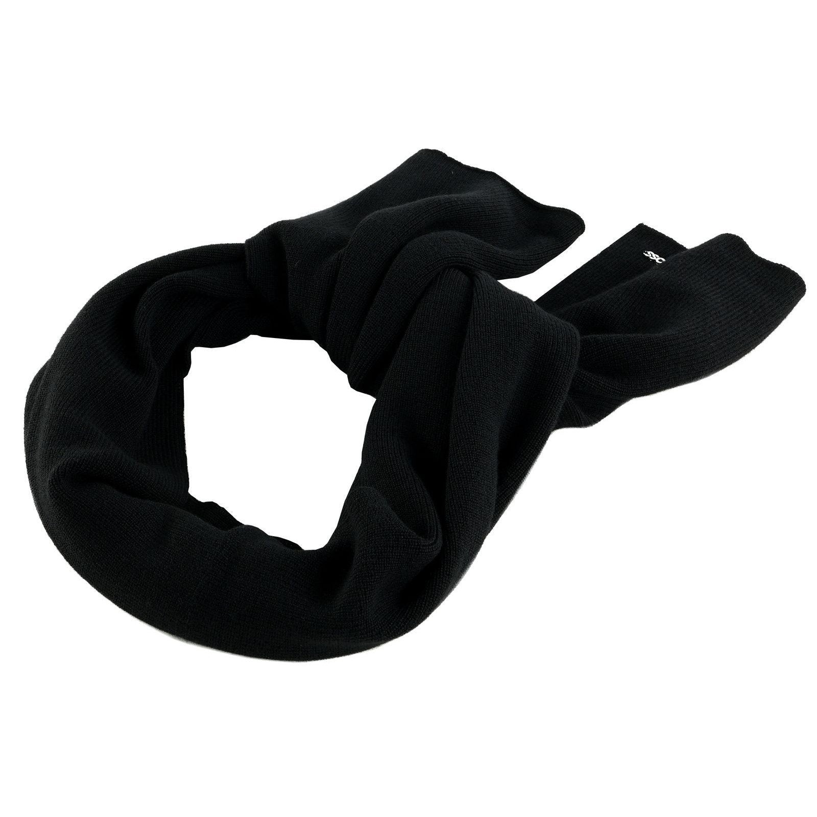 BOSS, Liviliana Set Wool Blend Hat and Scarf , pitch black, One Size HUGO BOSS