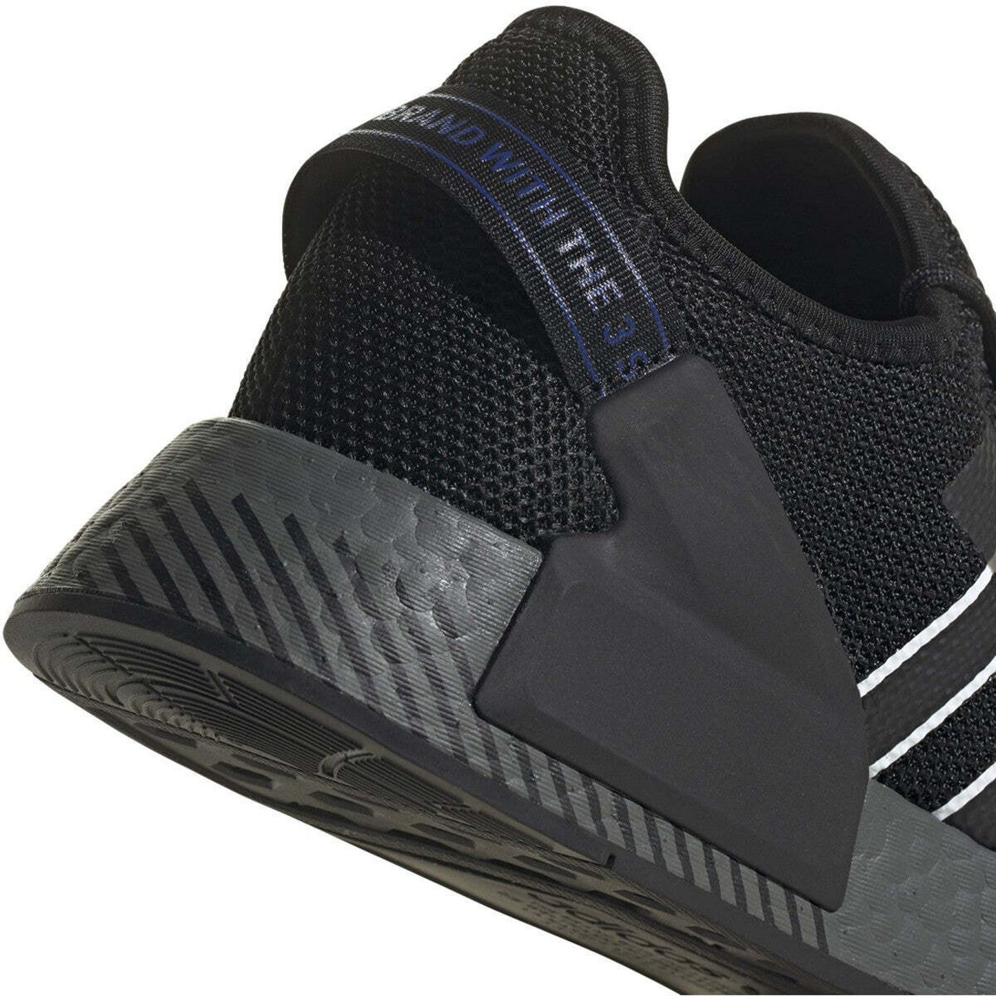adidas NMD_R1.V2 Black Blue Red Low Top Textile Upper Athletic Sneaker 9 M