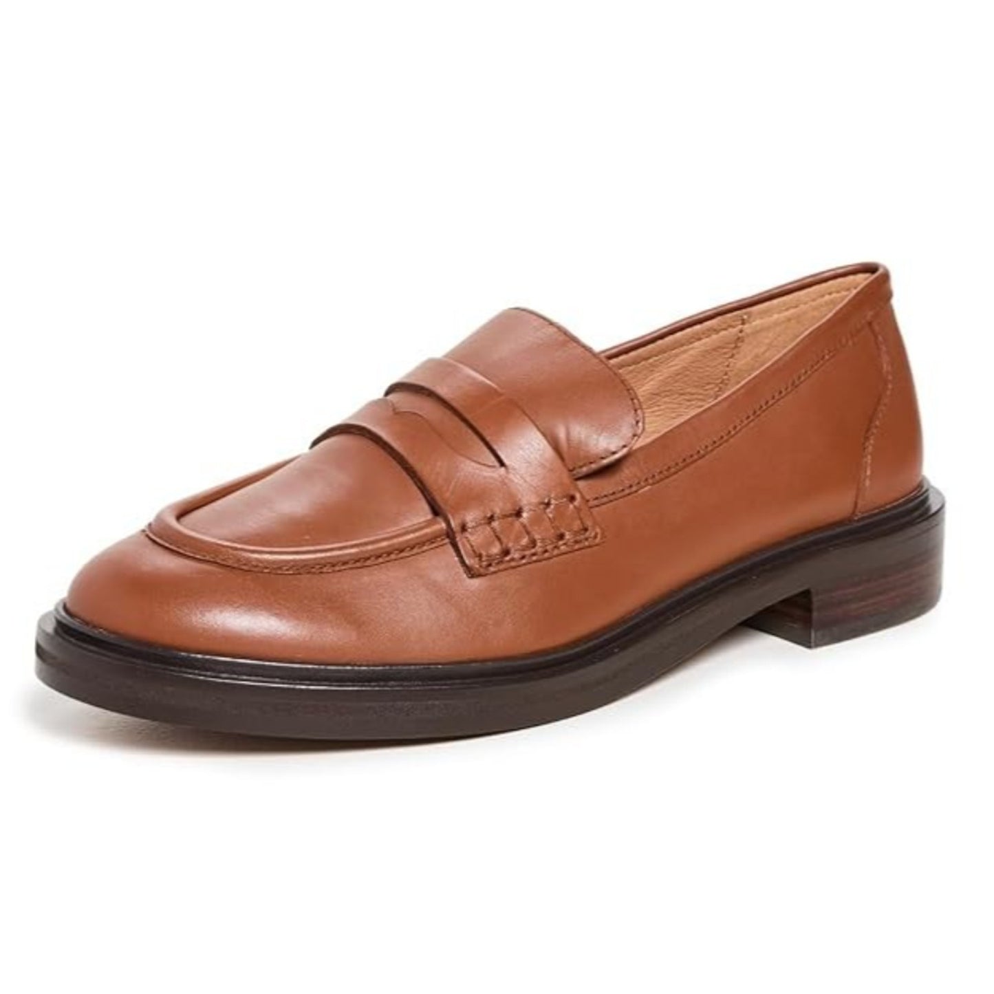 Madewell Women's The Vernon Loafer Brown Dried Maple Sz 8.5