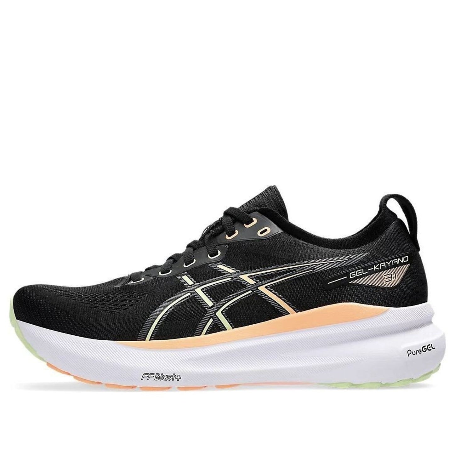 ASICS Gel-Kayano 31 Men's Running Shoes, Black Cool Matcha 10.5 M