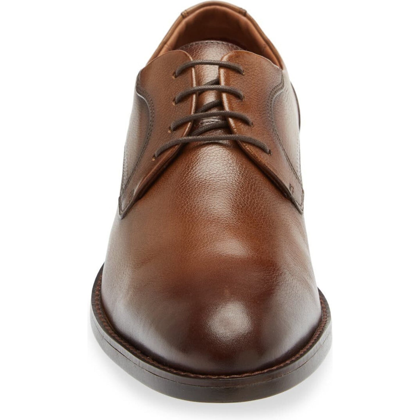 Johnston & Murphy Hawthorn Plain Toe Oxford Tan Leather Men's Size 12 M