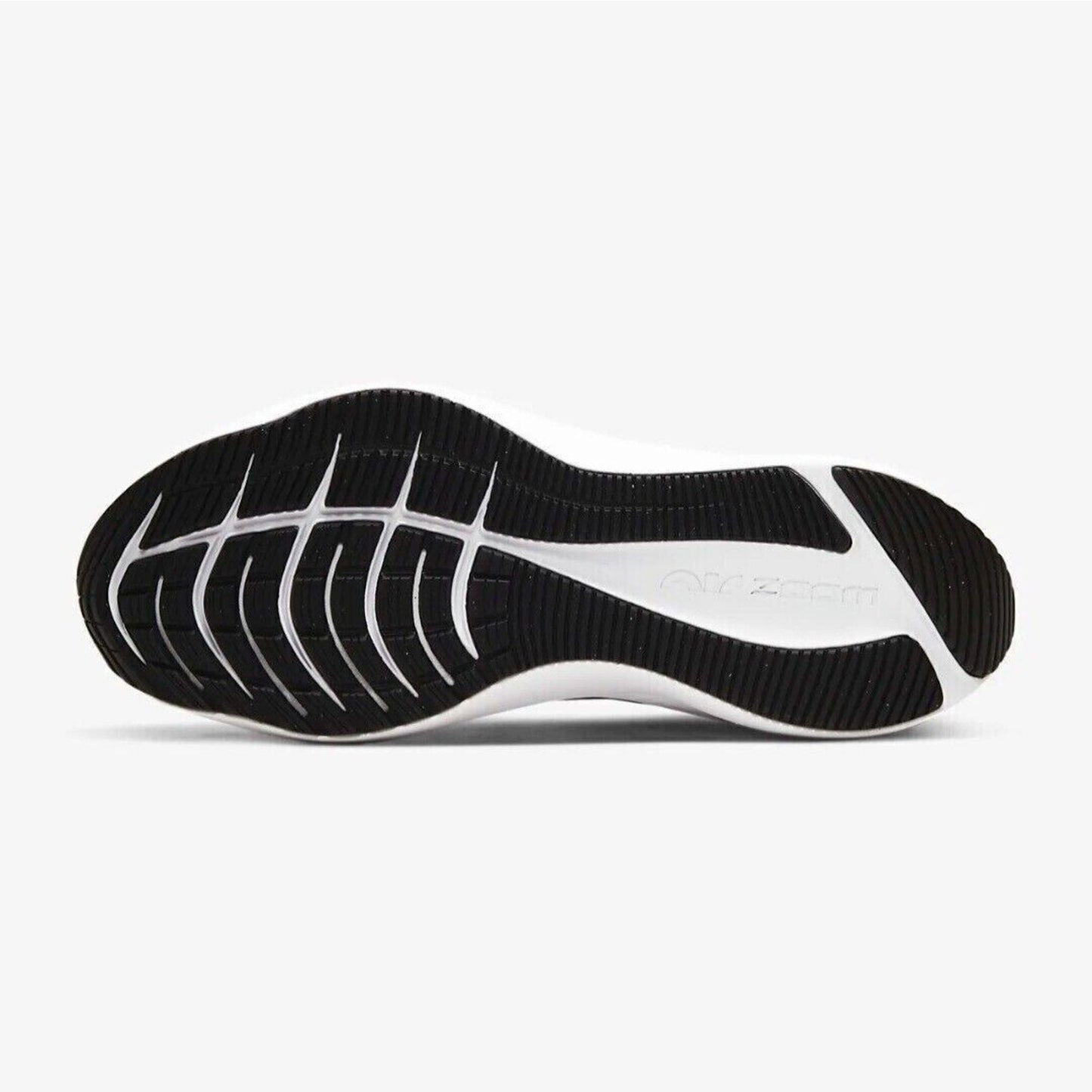 Nike Men's Air Zoom Winflo 7 Running Shoe, Particle Grey/Black-white, 9.5 US