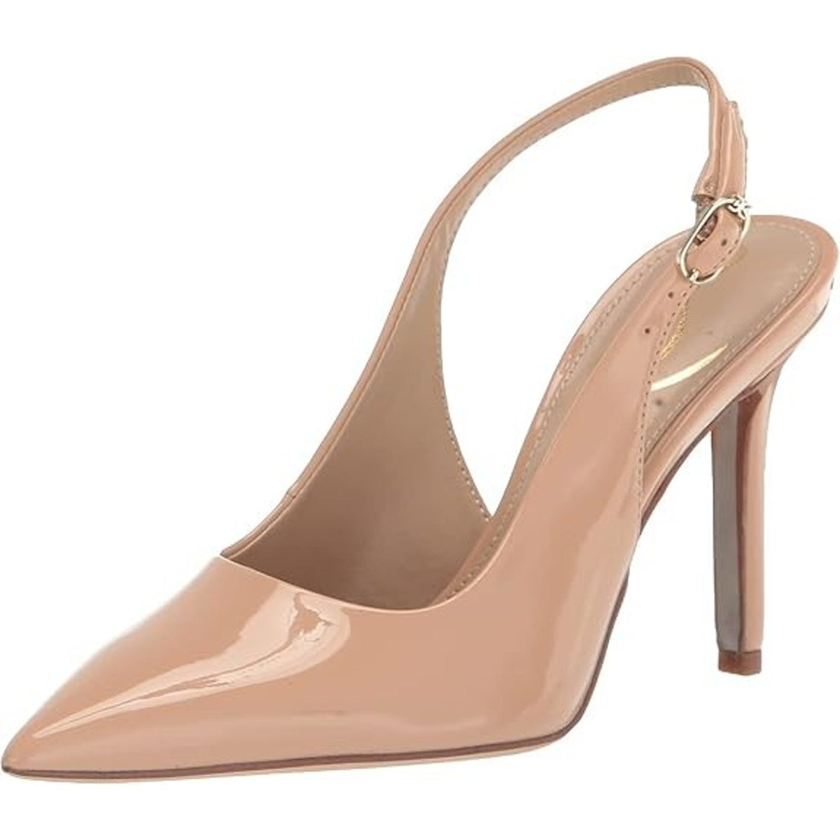 Sam Edelman Hazel Women's High Heels Sling Blush Pat Leather Size 9