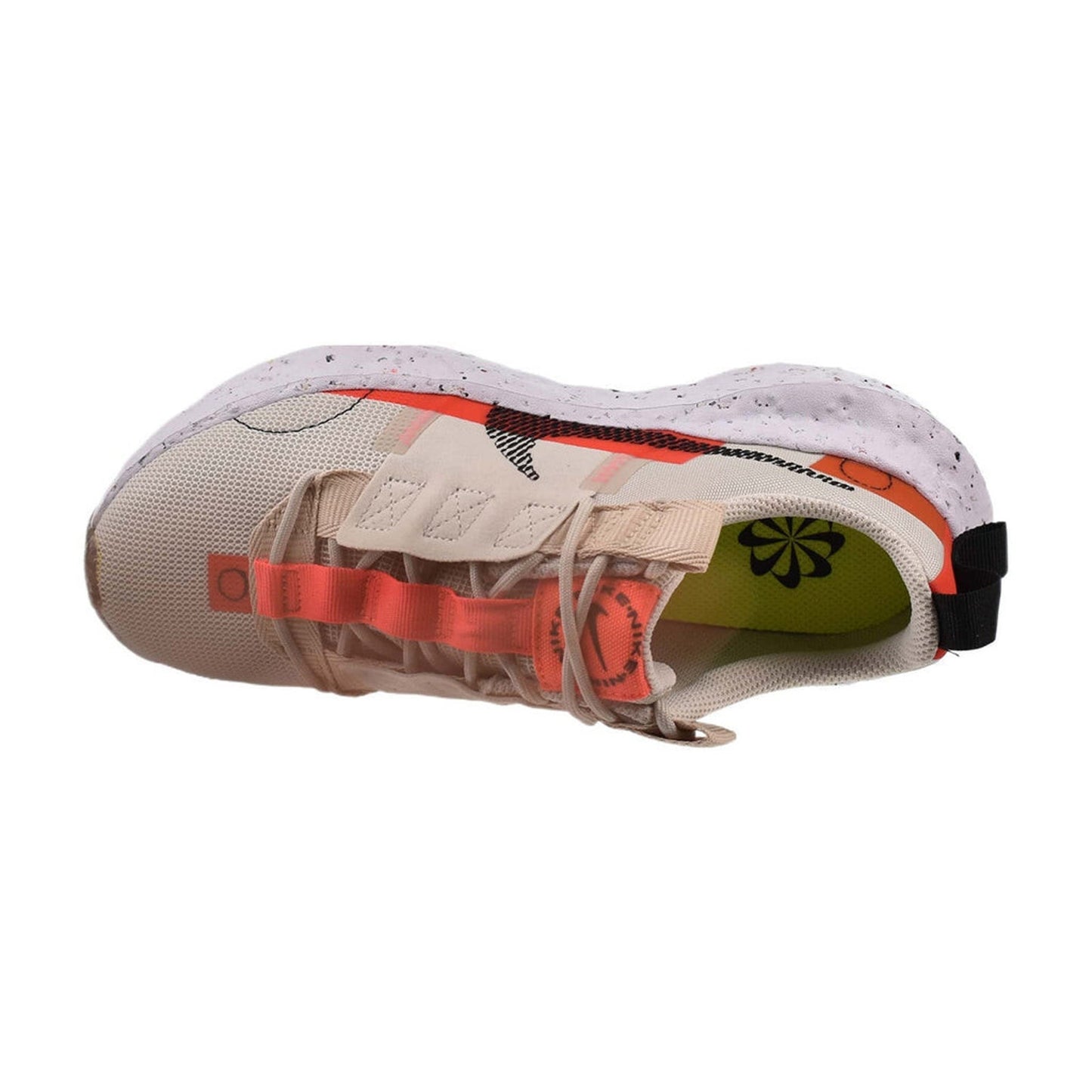 Nike Crater Impact Women's Running Shoe Light Bone Black /Bright Crimson  US 8