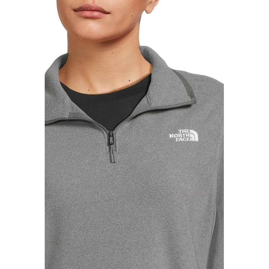 THE NORTH FACE Women's Anchor 1/4 Zip, TNF Medium Grey Heather, X-Large
