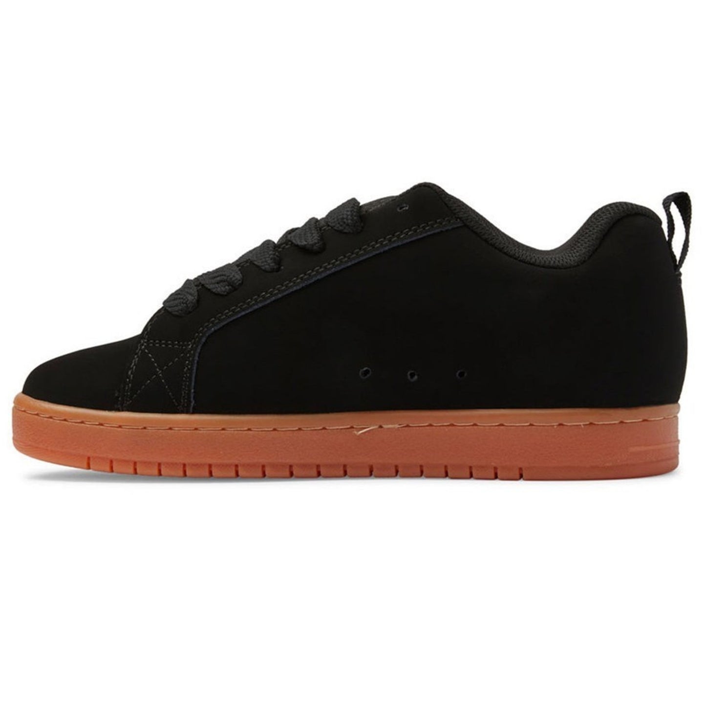 DC Shoes Men's Court Graffik Skate Shoe Black/Dark Chocolate - 300529-Size 8 M