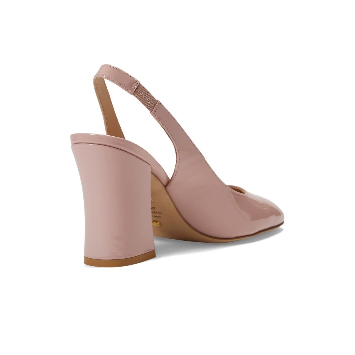 Stuart Weitzman Women's Crvblock 85 Slingback Pump Heel Ballet Sz US 9 B