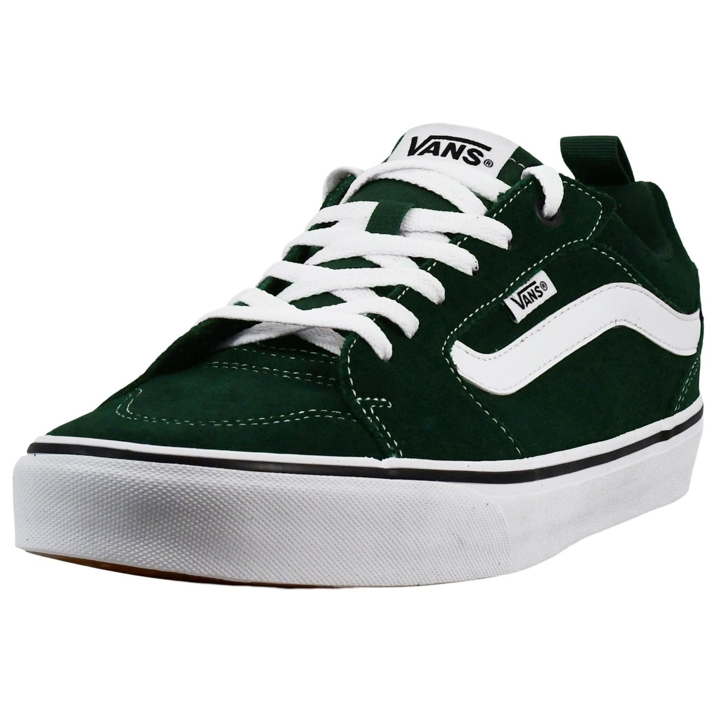 Vans Men's Shoes 10.5 Filmore Suede Scarab/White Skateboard Sneakers