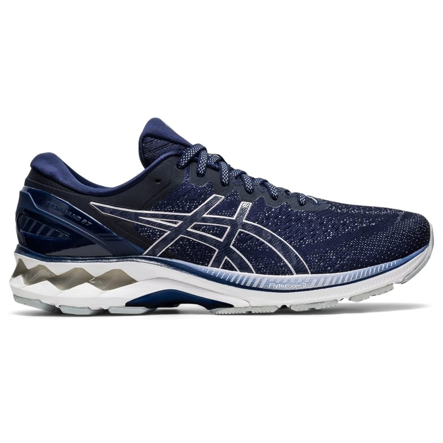 Asics Gel-Kayano 27 Men's Running Shoes Size 12 M Peacoat/Piedmont Grey