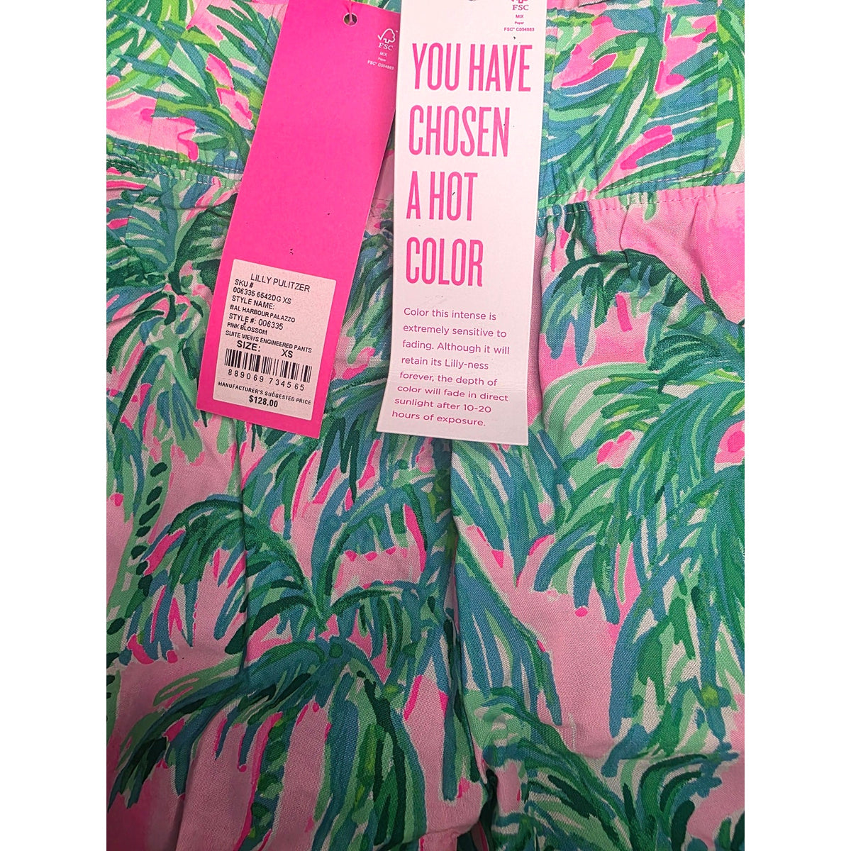 Lilly Pulitzer Bal Harbour Palazzo Pant Pink Blossom Suite Views Small