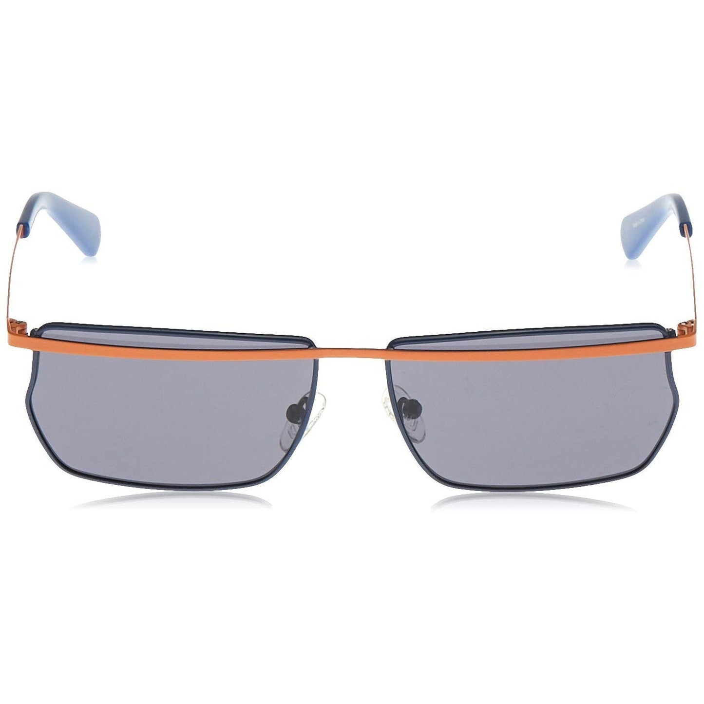 Guess GU8208 42A Blue Orange Metal Sunglasses Frame 57-14-140 Guess X JBalvin GUESS