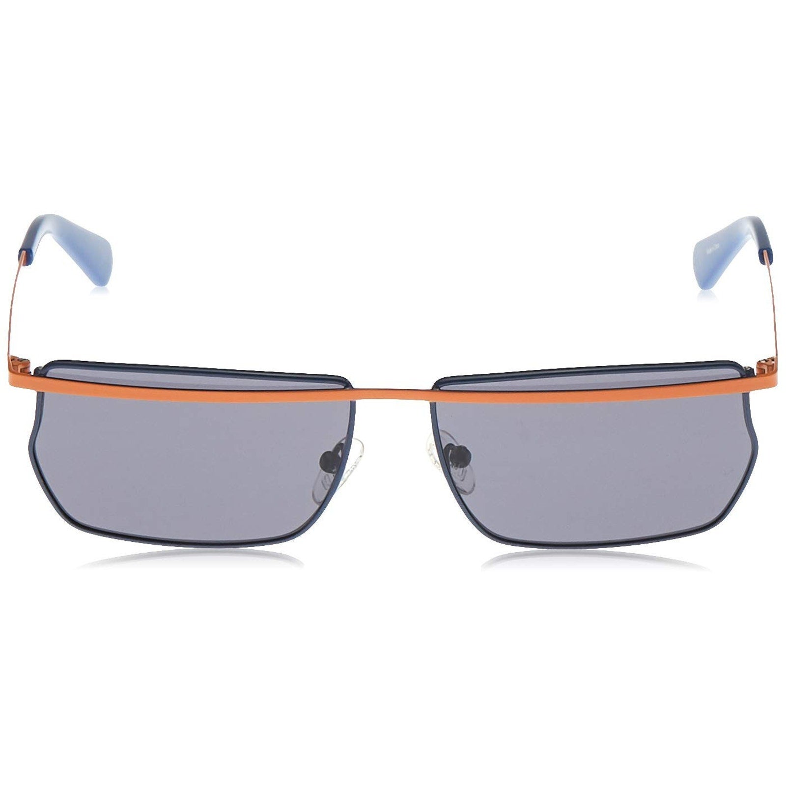 Guess GU8208 42A Blue Orange Metal Sunglasses Frame 57-14-140 Guess X JBalvin GUESS