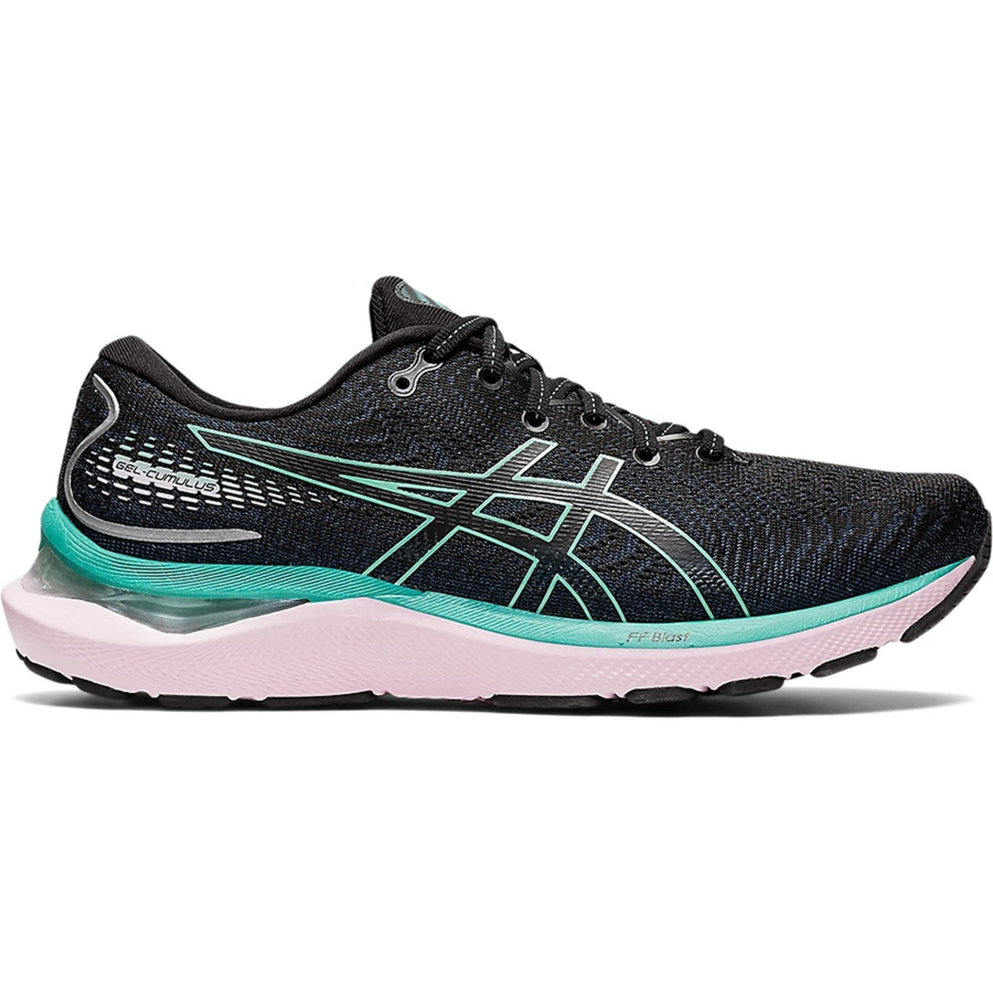 Asics Gel Cumulus 24 Women's Running Shoes Black / Sage Size 9 M
