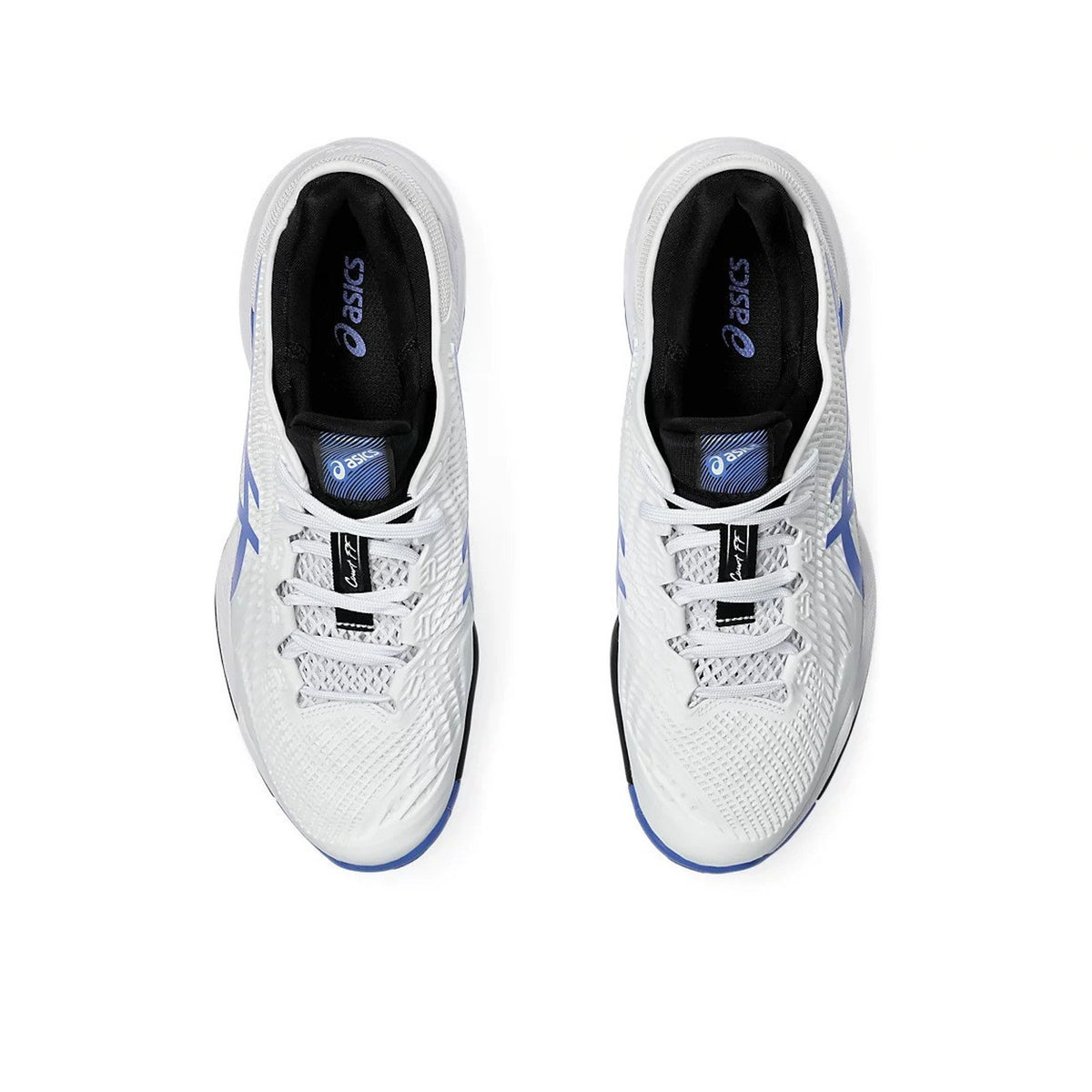 ASICS Court FlyteFoam 3 Men's Tennis Shoe White PU Rubber 8.5
