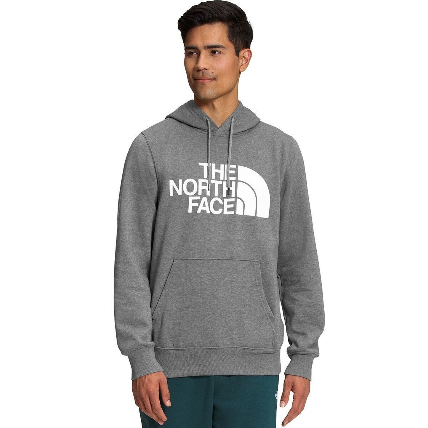 The North Face Men's Hoodie Long Sleeve Half Dome Logo Pullover Sweatshirt Small