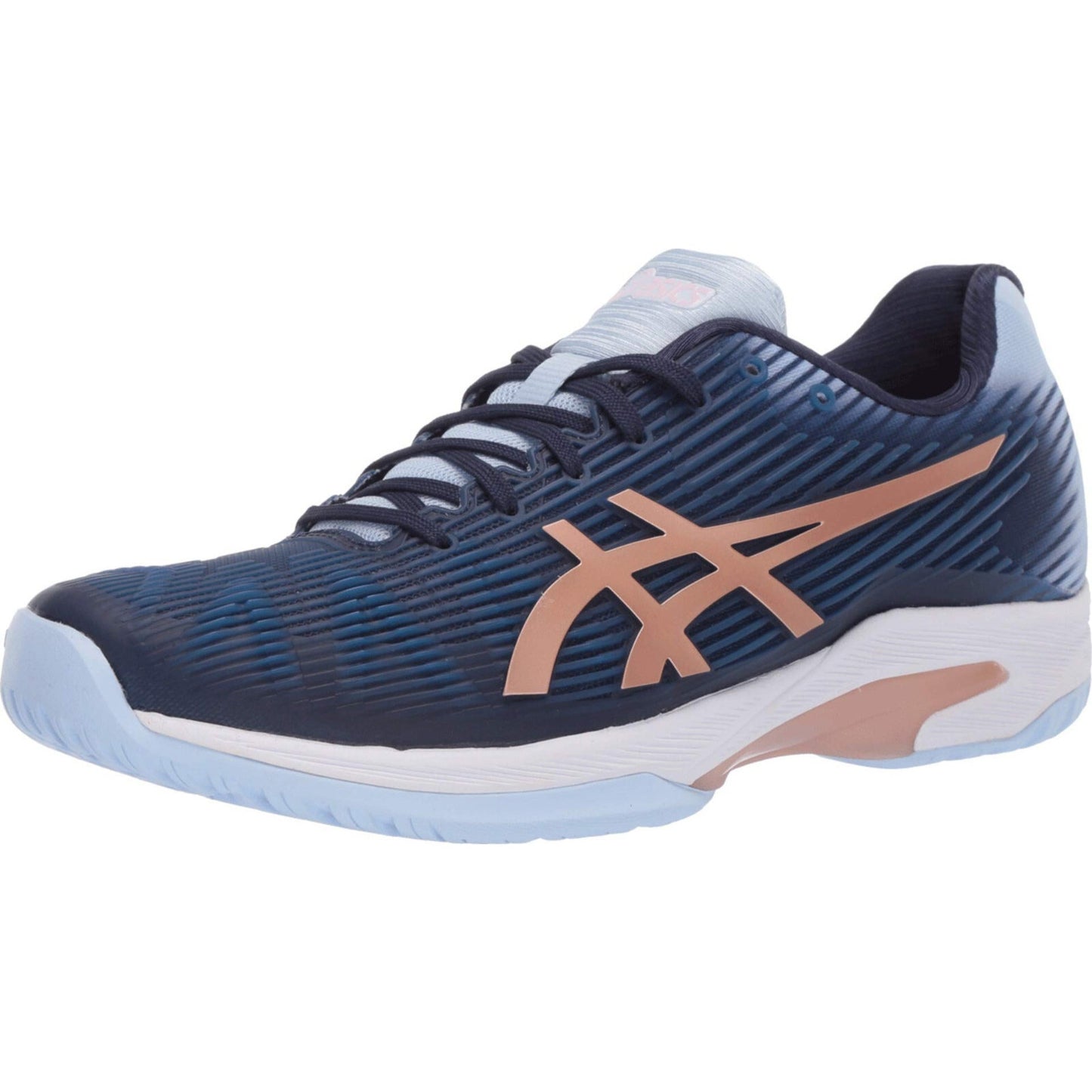 ASICS Solution Speed FF FlyteFoam WMNS Shoes 1042A002-413 Peacoat/Rose Gold 9.5