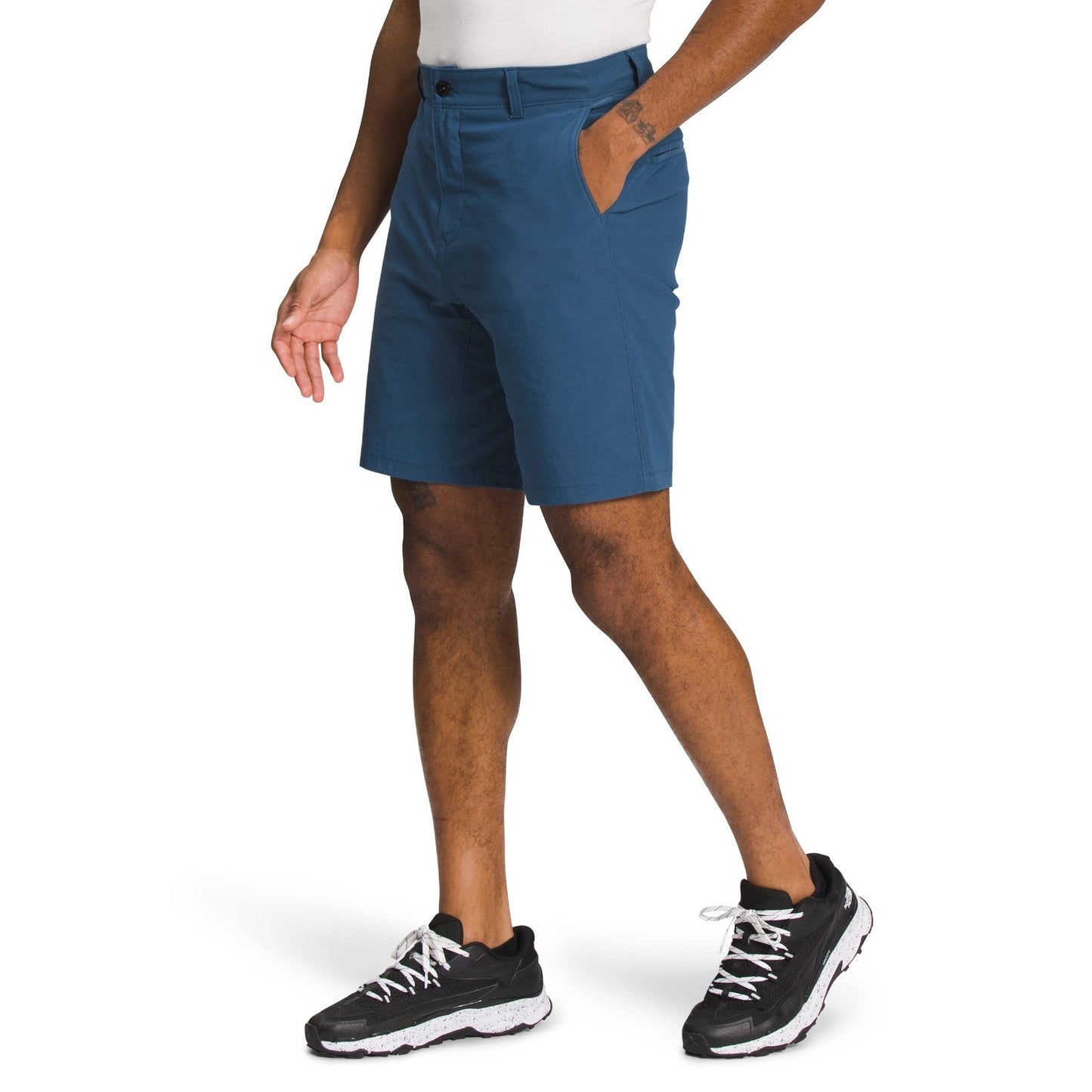 NEW The North Face Sprag 7" Shorts Shady Blue Mens 34 Hiking Stretch