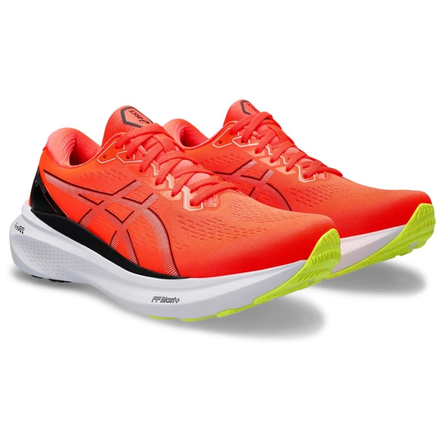 ASICS Men's Gel-Kayano 30 Running Shoes, Sunrise RED/Black Size 11 M