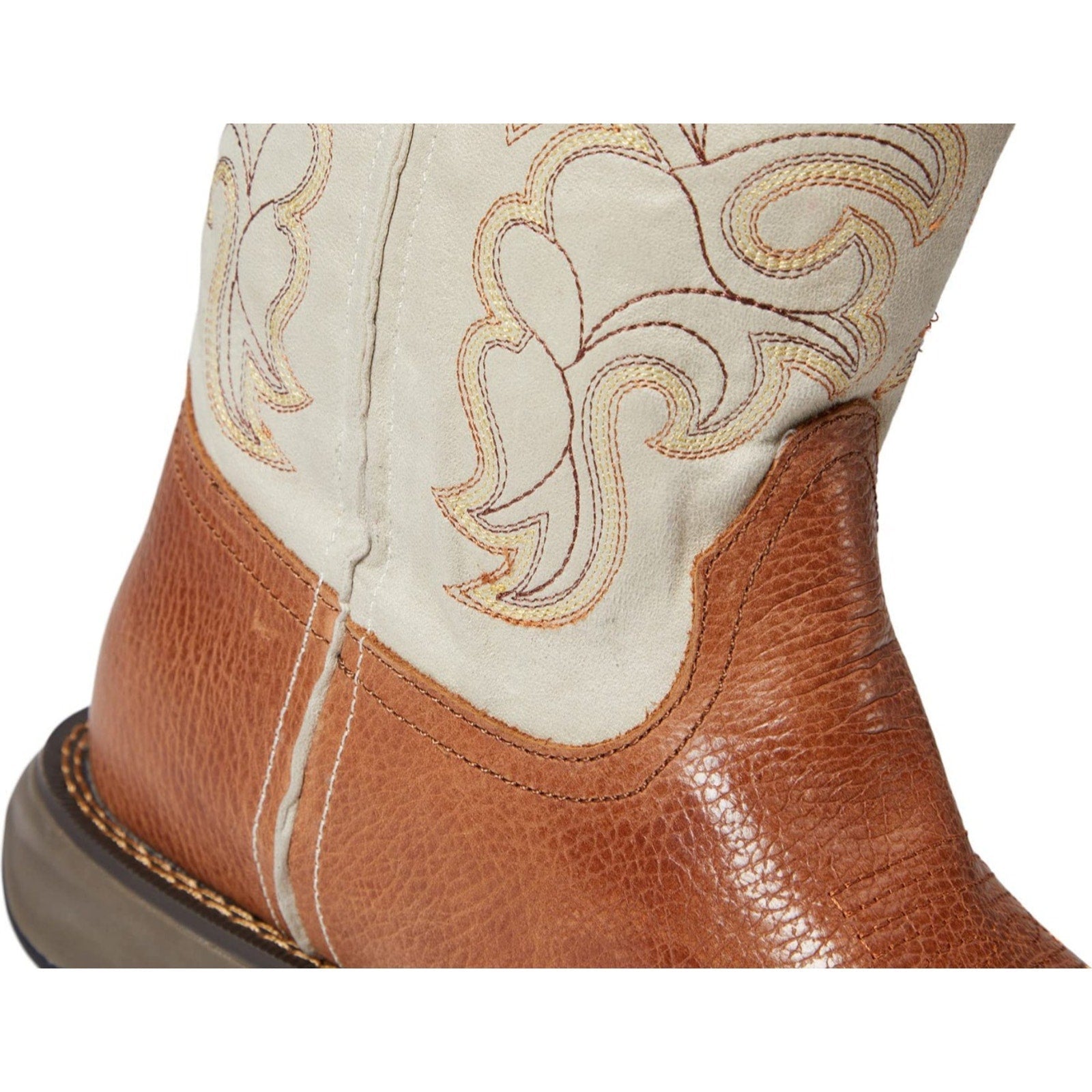 Roper Wilder Embroidered Square Toe Pull On Cowboy Mens Boot Size 9 D Casual Roper