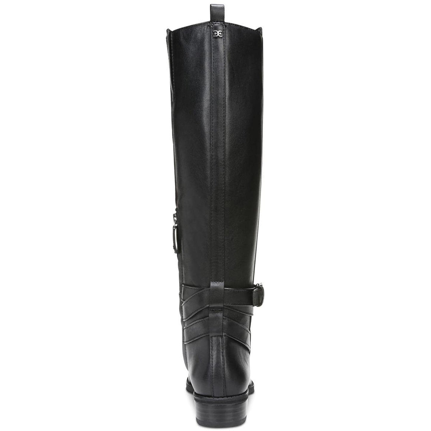 Sam Edelman Womens Pansy Leather Knee-High Boots Black 9.5 Medium