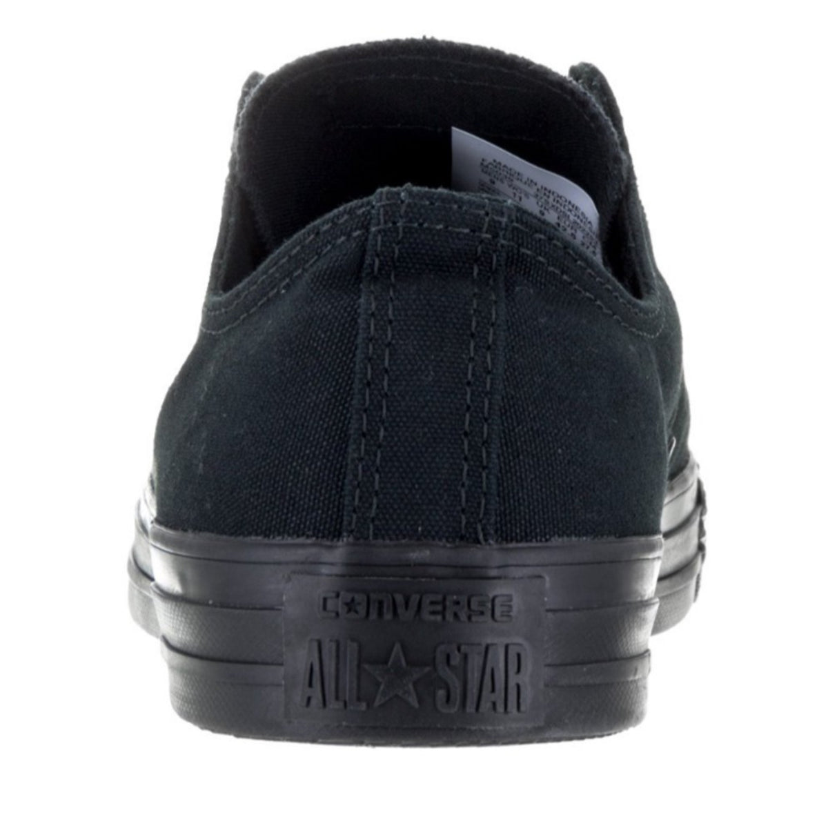Converse All Star Chuck Taylor Women's Shoes Canvas Ox Black Mono Sneakers 7.5 M