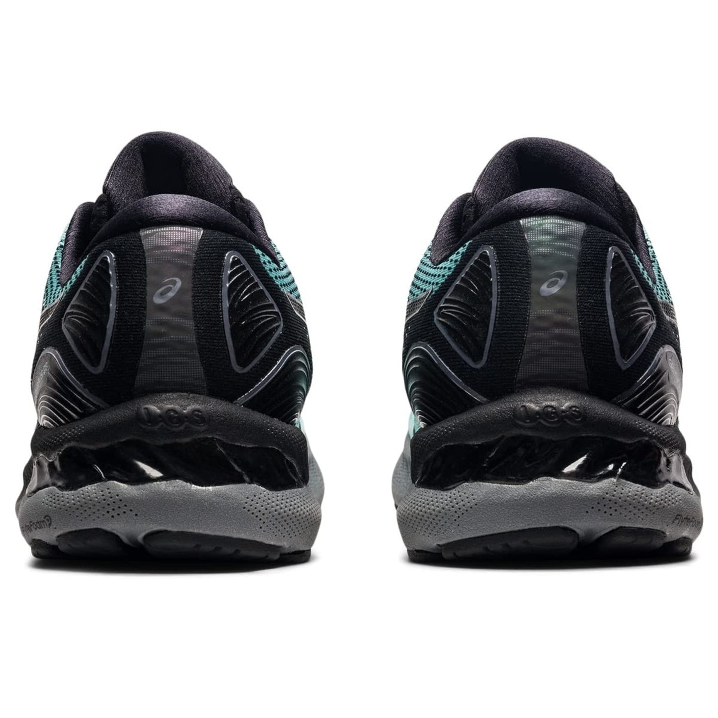 Asics Gel Nimbus 23 Mens Running Shoes Clear Blue/Gunmetal Size 13.5 M