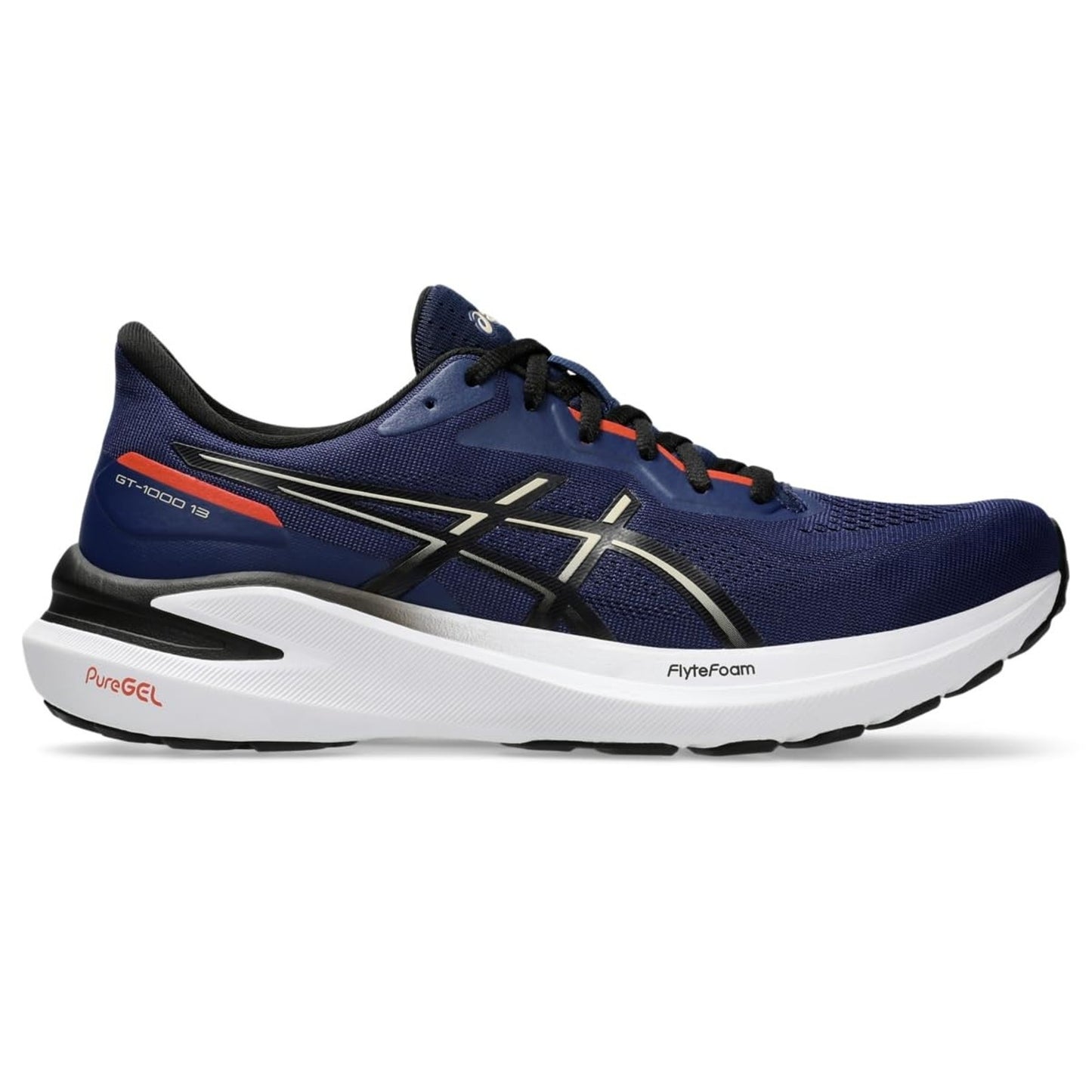 Asics GT-1000 13 Mens Running Shoes, Size 8.5 M, Blue Expanse/Feather Grey