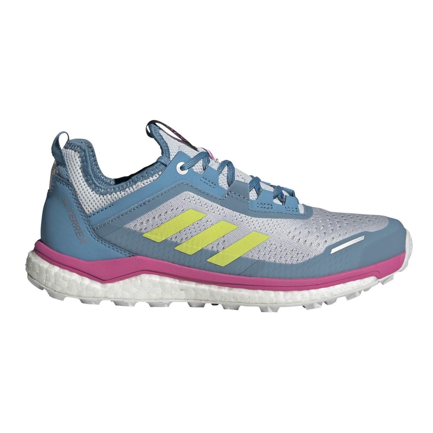 Adidas Terrex Agravic Flow Womens Shoes 9.5 Hazy Blue Running Lace-Up Sneaker