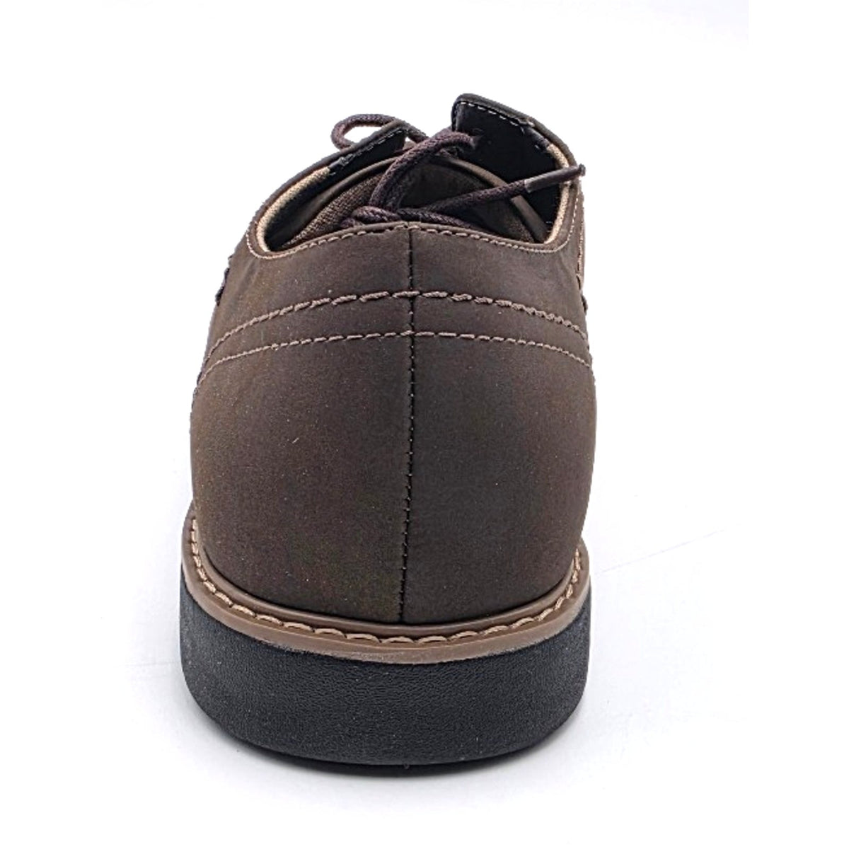 Dexter Burt Plain-Toe Oxford Men's Shoes Brown Faux Leather Size 11 Wide