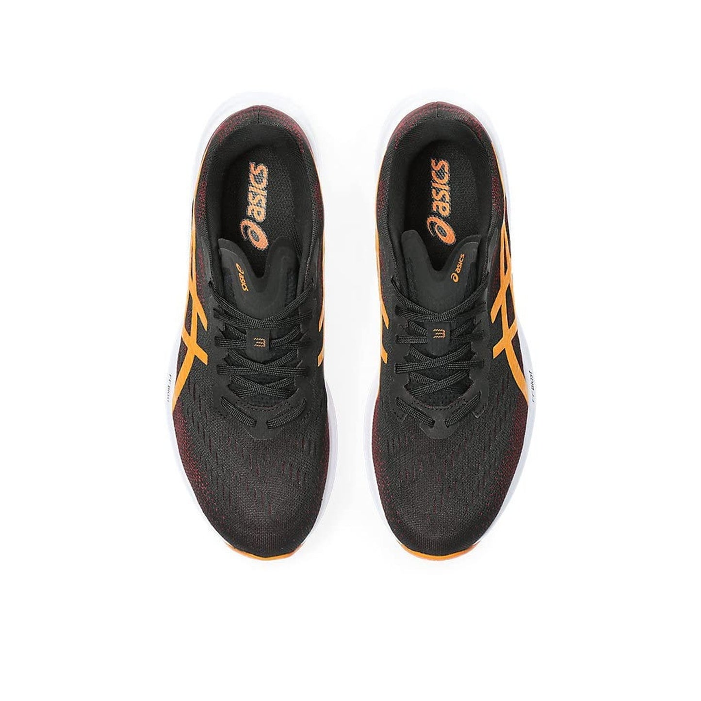 ASICS Men's DYNABLAST 3 Running Shoes, 14 M, Black/Bright Orange