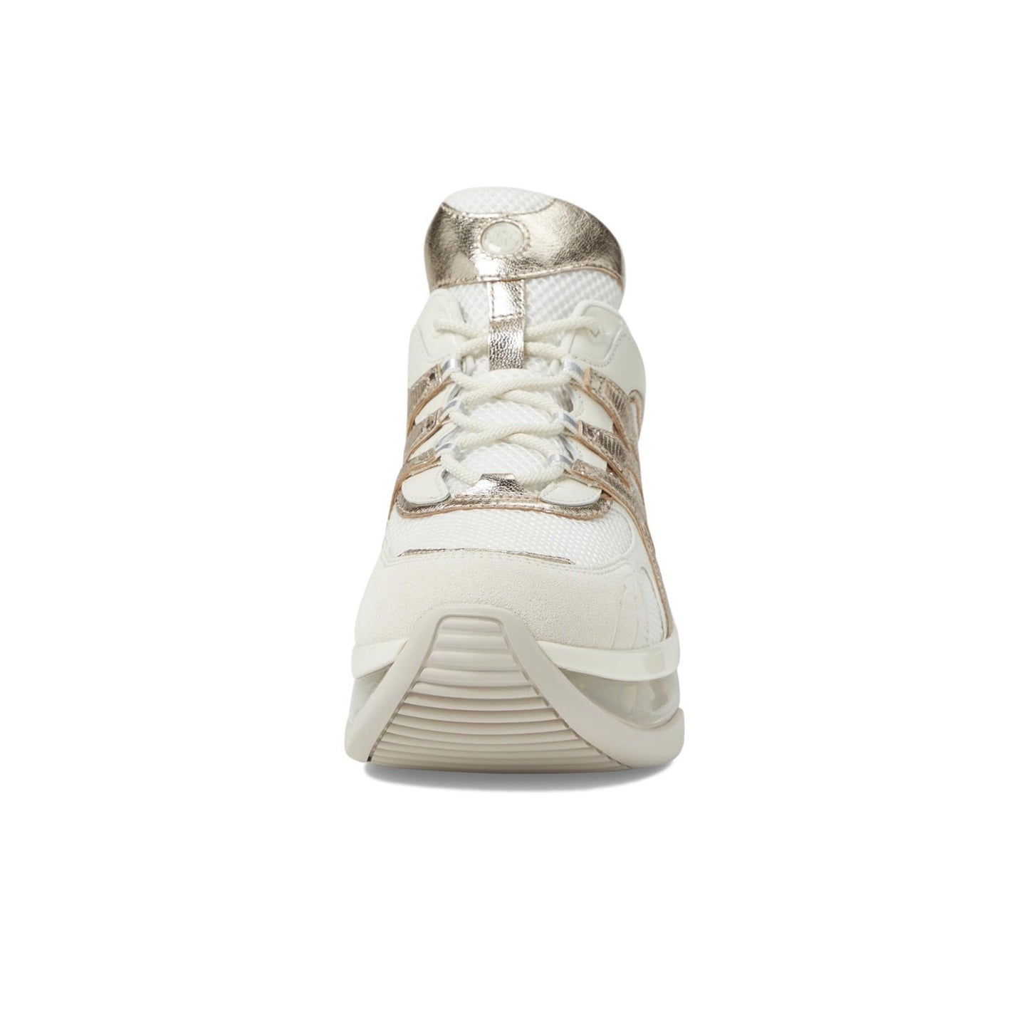 Michael Kors Women's Olympia Sport Extreme Trainer Sneaker Shoes Cream 9.5 M
