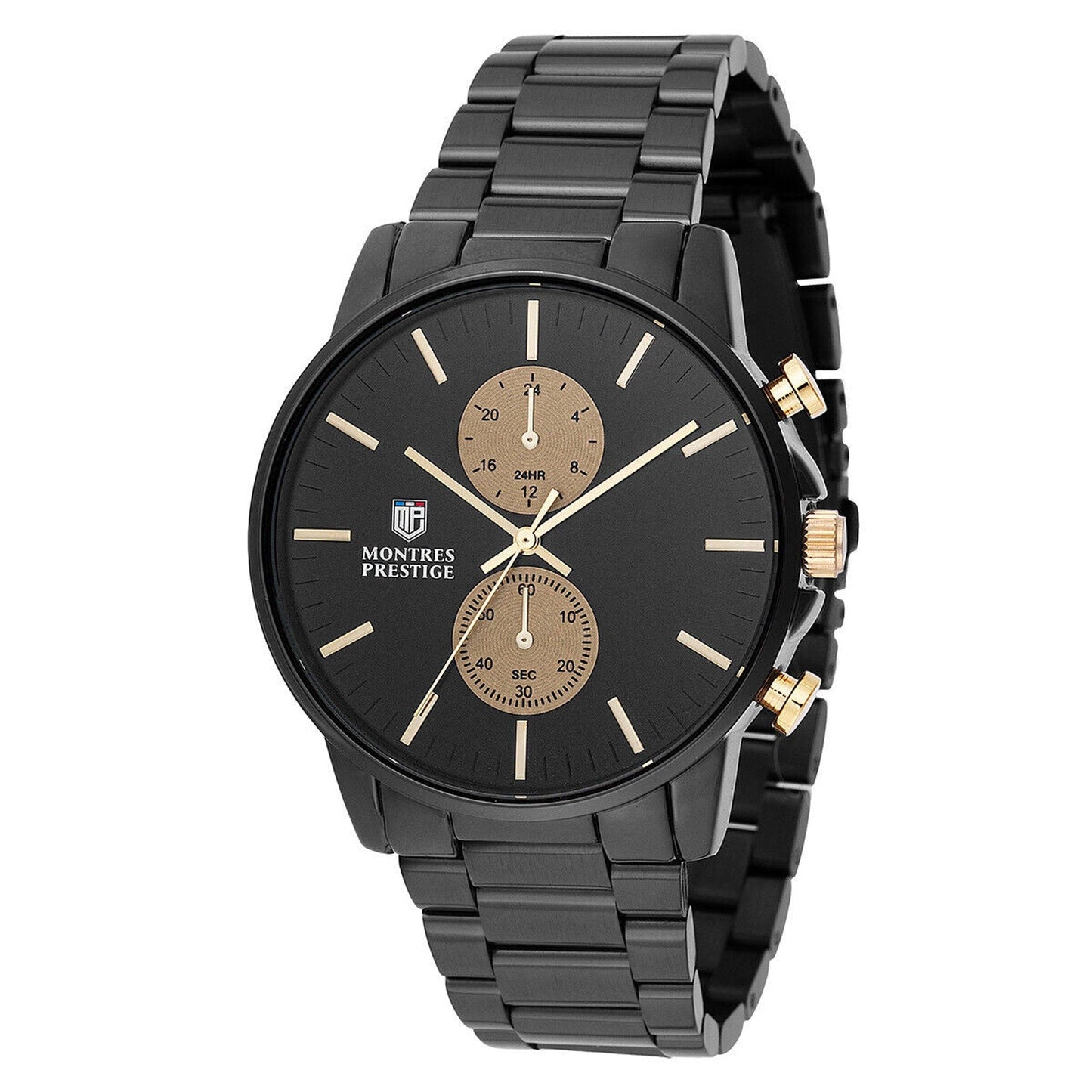 Invicta X Montres Prestige Men's Gold/Black Watch 46mm MPW-0119 Invicta
