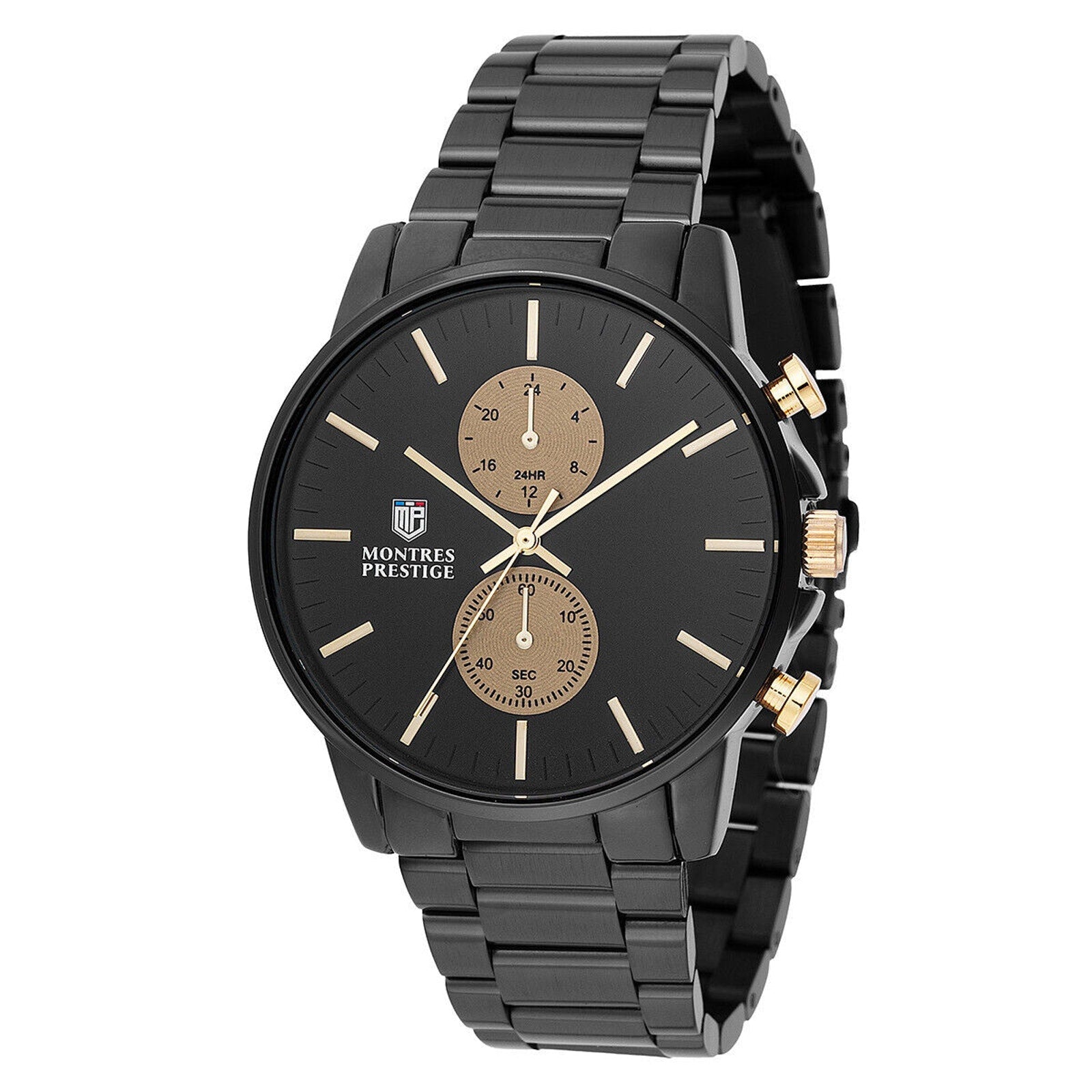 Invicta X Montres Prestige Men's Gold/Black Watch 46mm MPW-0119 Invicta