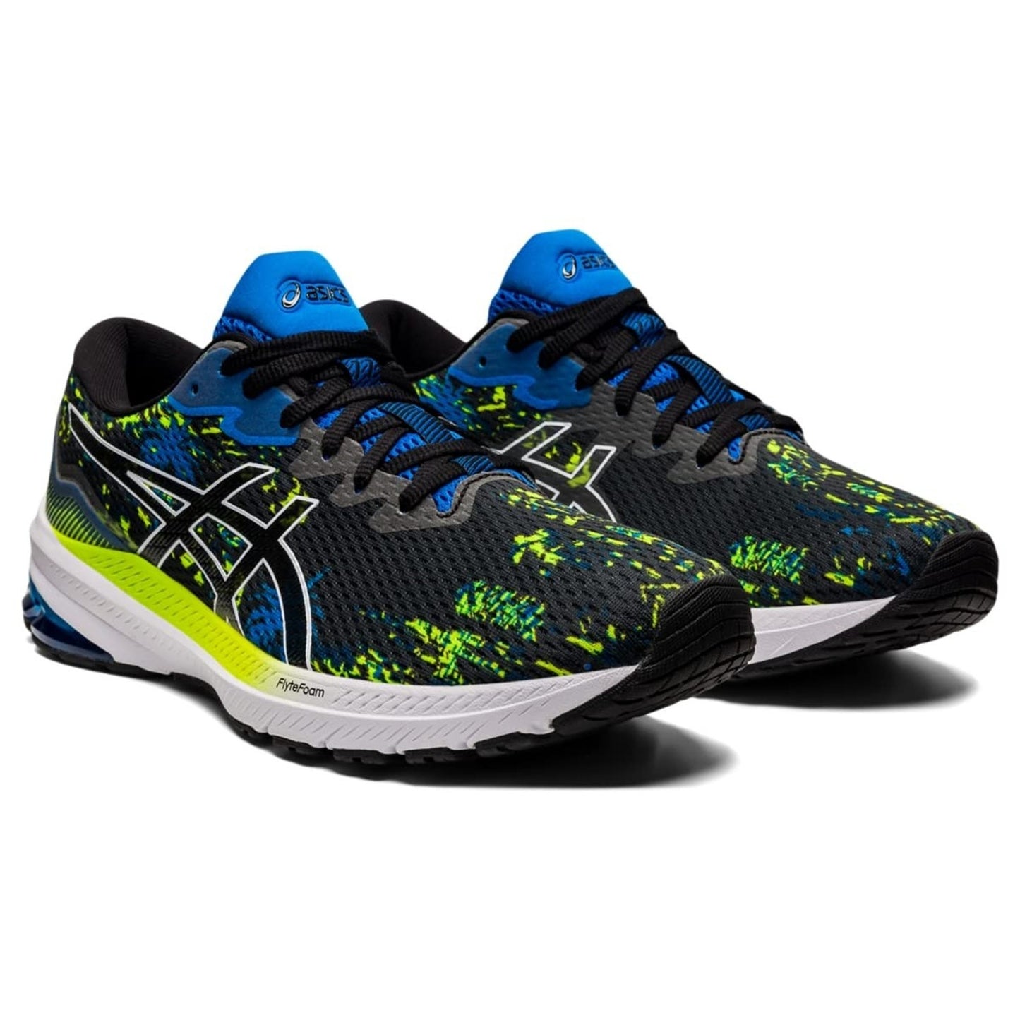 Asics GT-1000 11 Mens Running Shoes, Black/Electric Blue Size 11.5 M