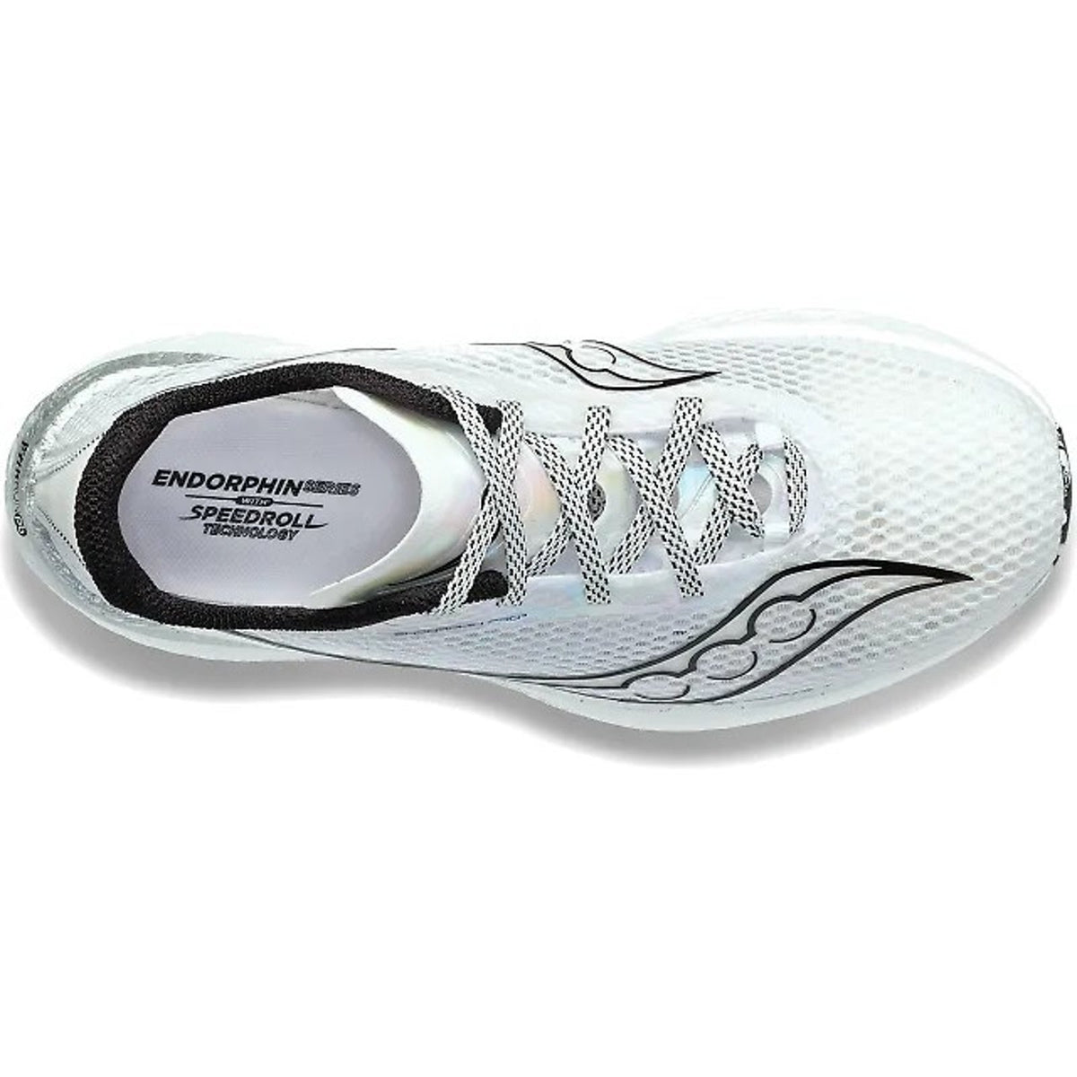 Saucony Endorphin Pro 3 Men Running Shoes - White/ Black Size 13 US