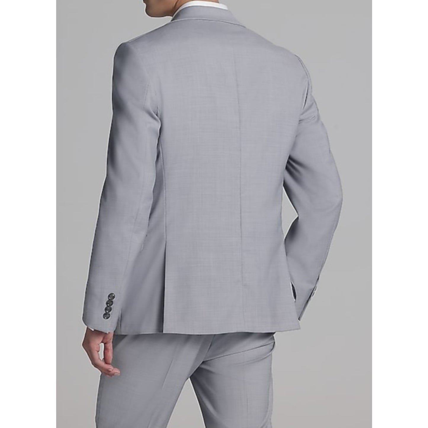 Calvin Klein Men's Skinny Fit Wool Blend Suit Jacket 40 L and pants 40W x 30L