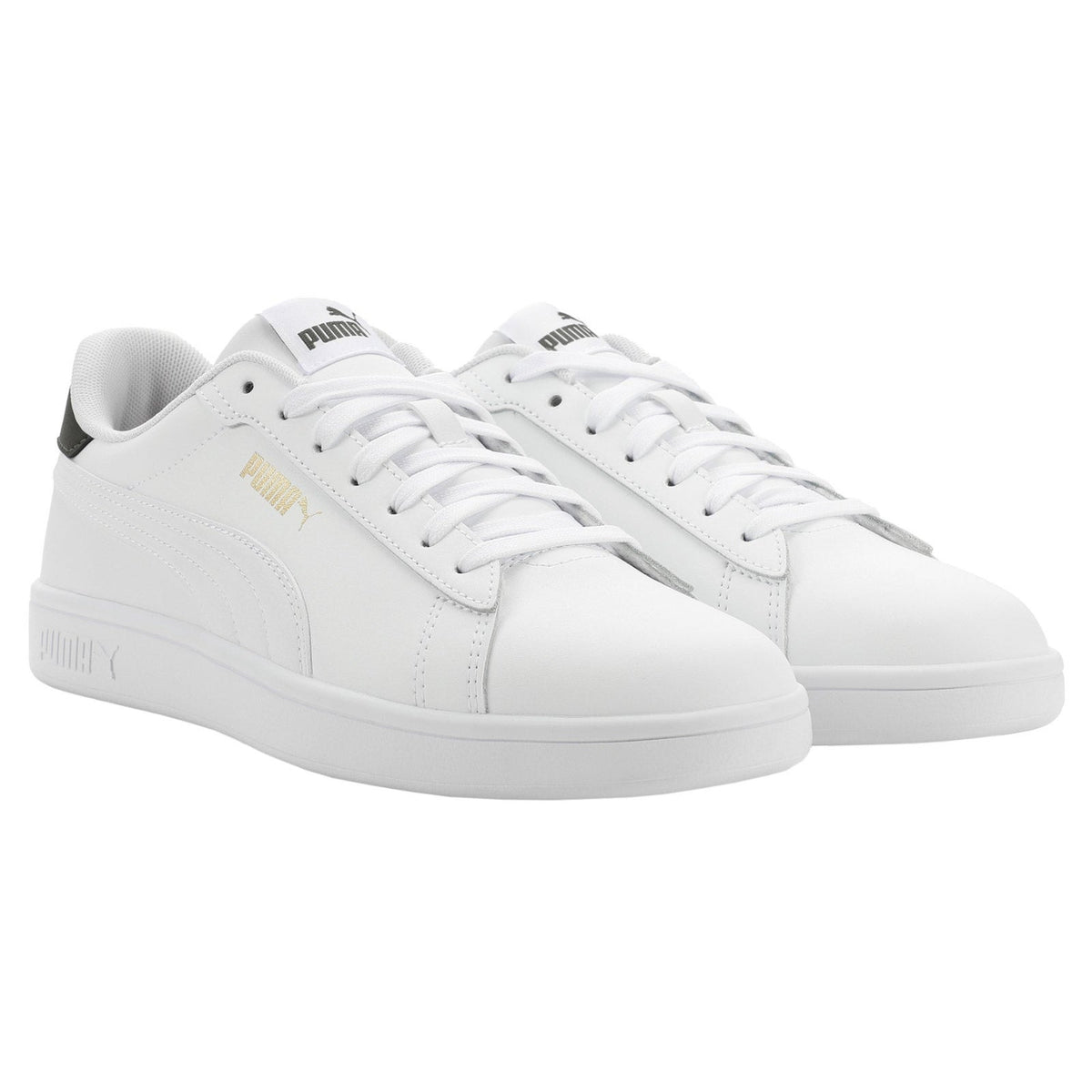 Puma Ace Court White Leather Sneaker Running shoes Mens 8.5 New