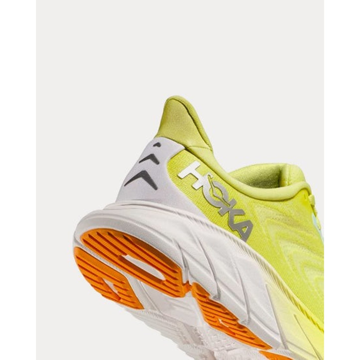 Hoka One Women's Arahi 6 Running Shoes Citrus Glow White Size US 7.5 B