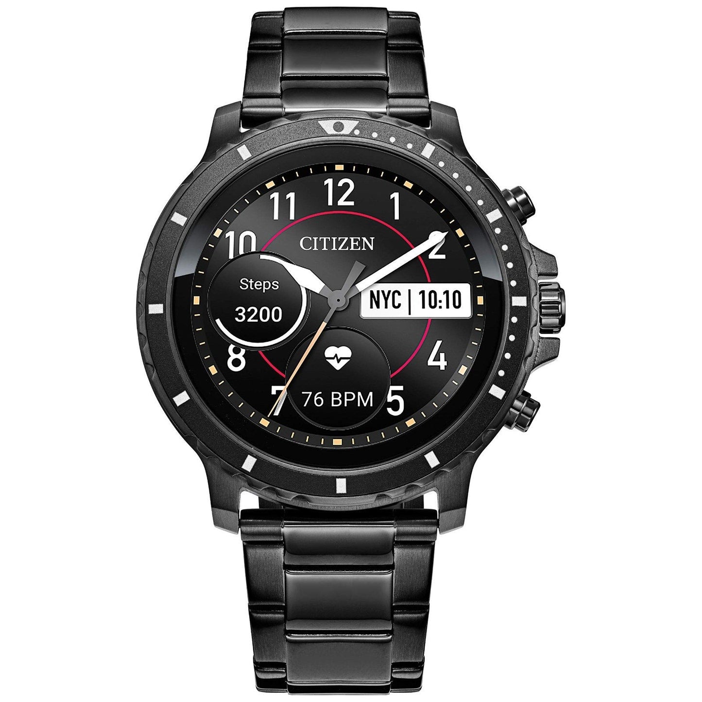 CZ Smart MX0007-59X Touchscreen Heartrate GPS Calls Texts Email Alert Smartwatch Citizen