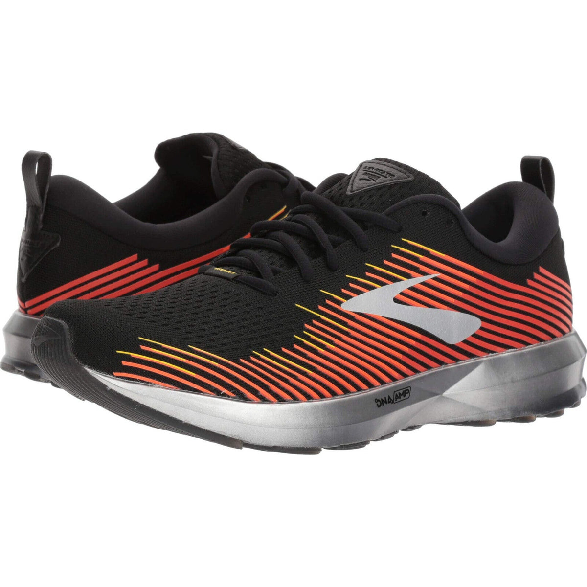 Brooks Levitate Men's Running Shoes Black/Red/Orange 8.5 US